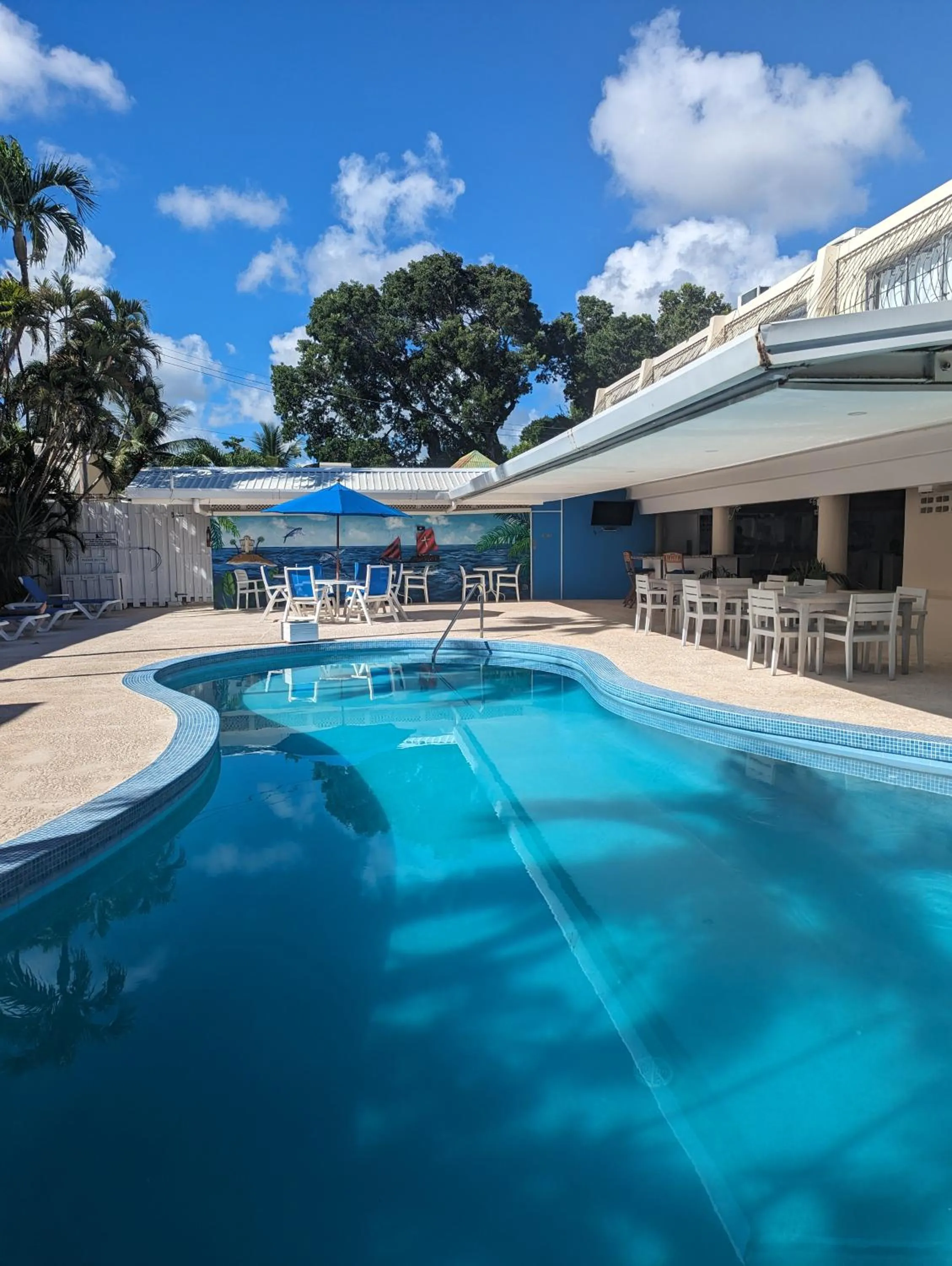 Swimming pool in Pirate's Inn