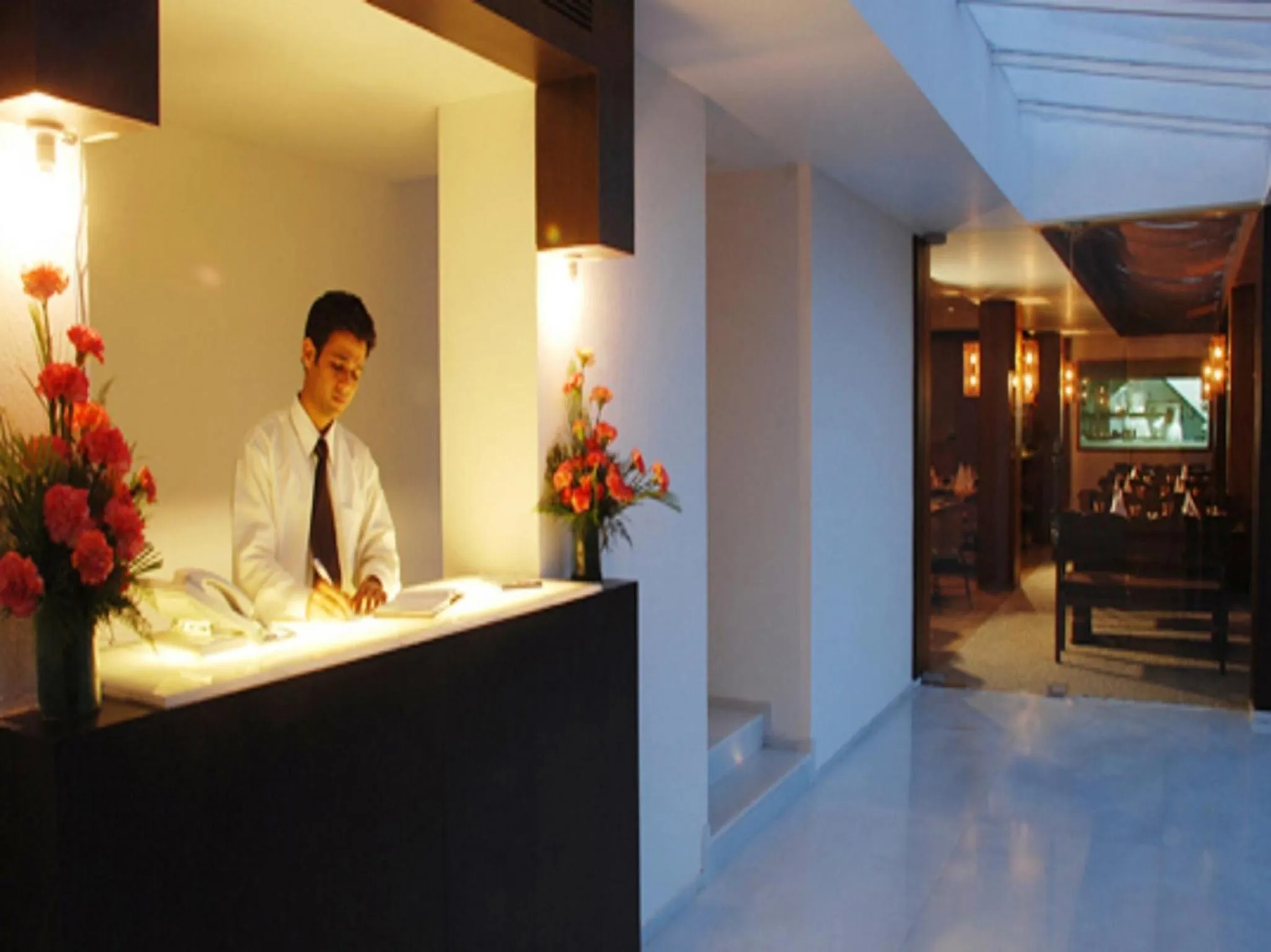 Lobby or reception in Hotel Palace Heights