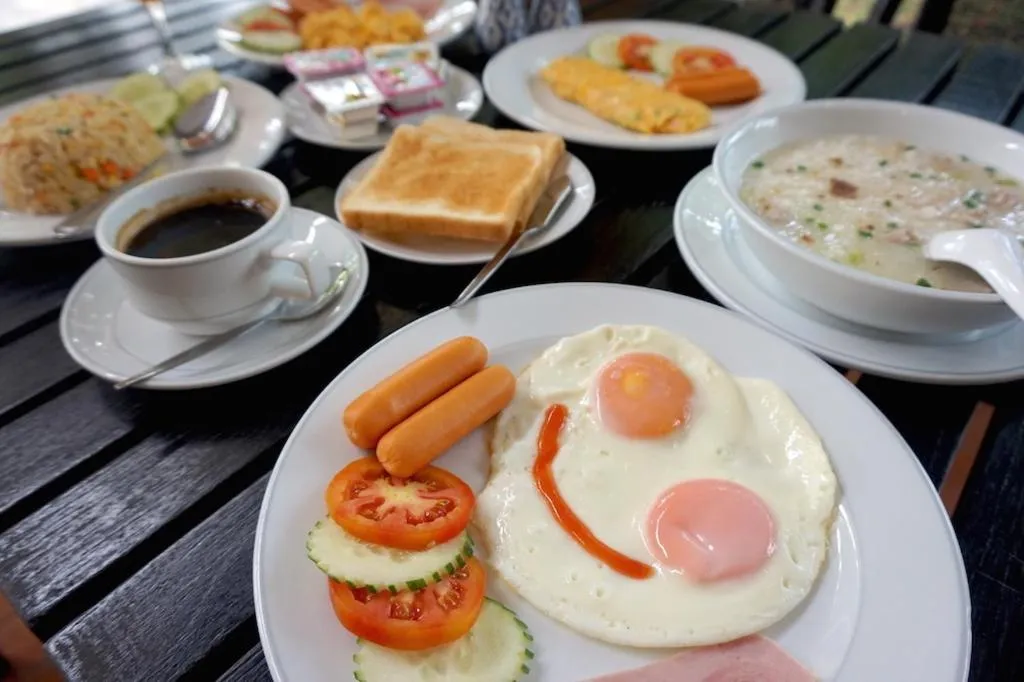 Breakfast in Thai Pura Resort
