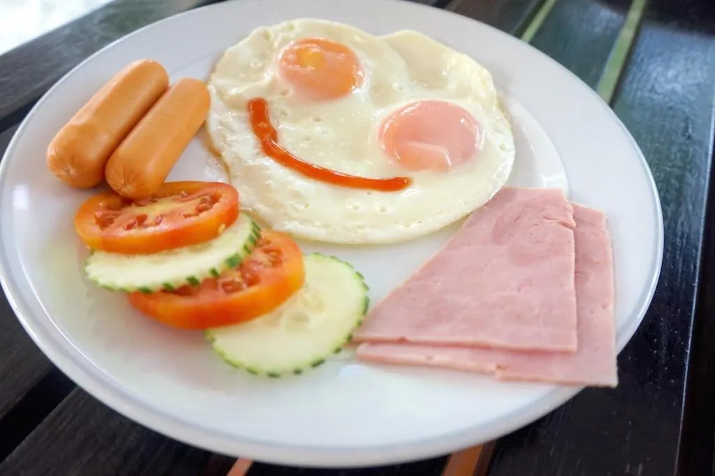 Breakfast in Thai Pura Resort