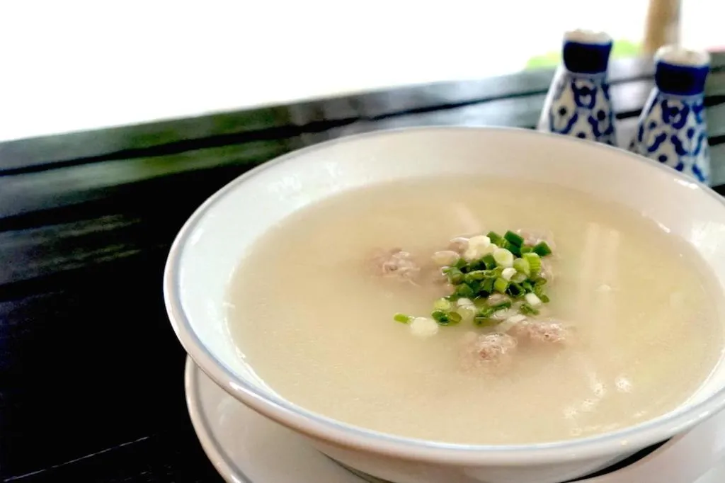 Food close-up in Thai Pura Resort