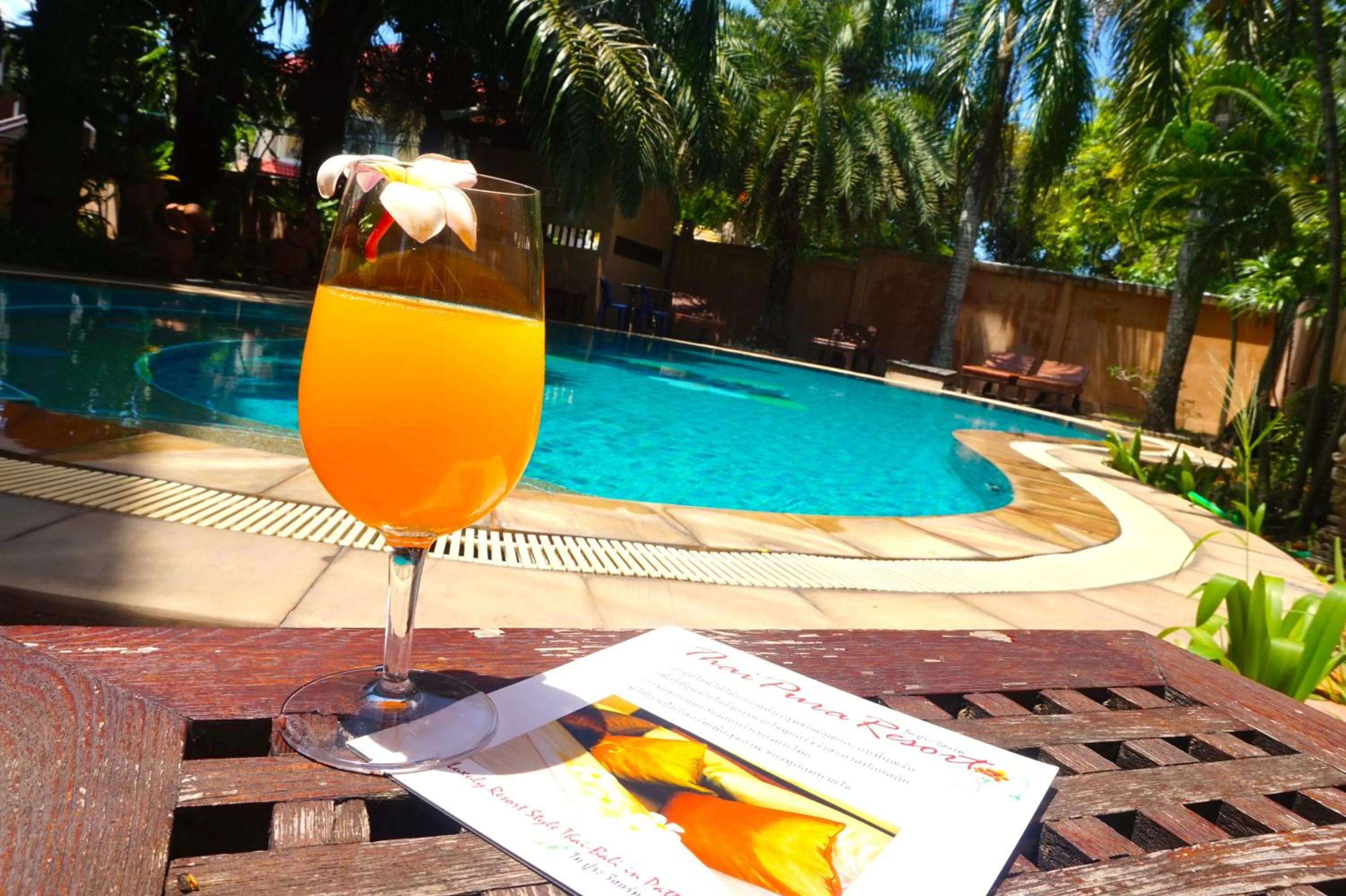 Swimming pool in Thai Pura Resort