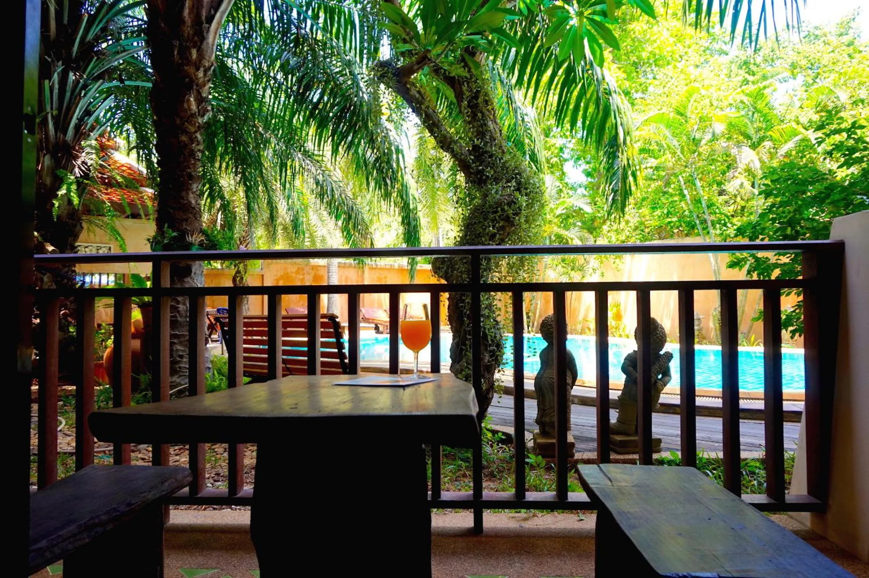 Balcony/Terrace in Thai Pura Resort