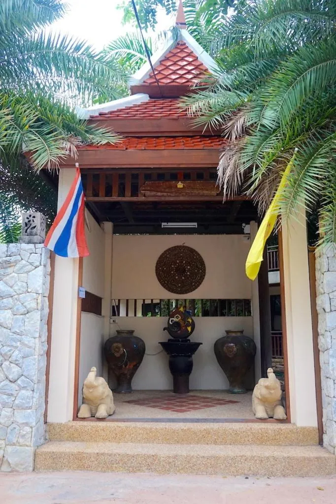 Facade/entrance in Thai Pura Resort