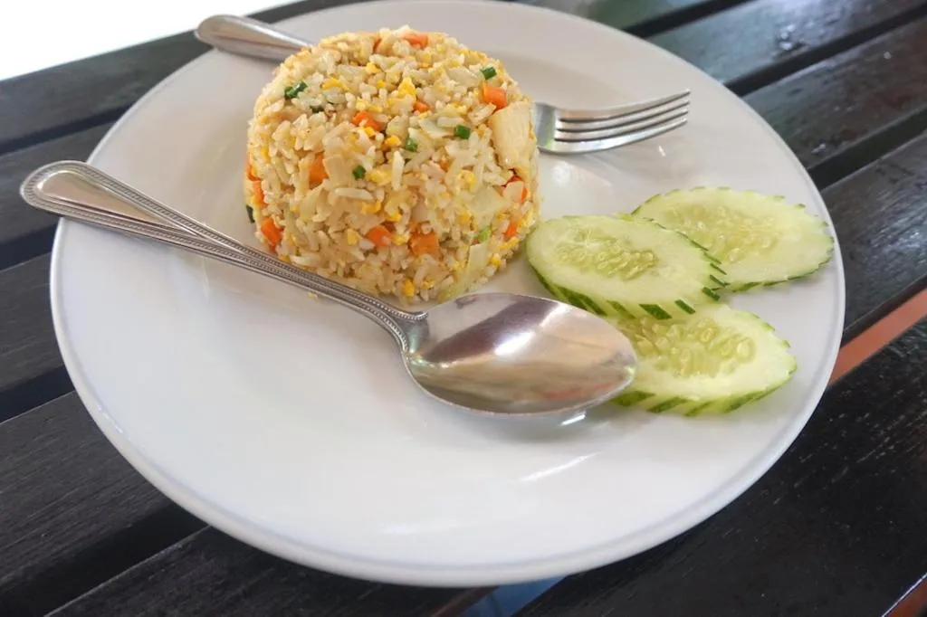 Food close-up in Thai Pura Resort