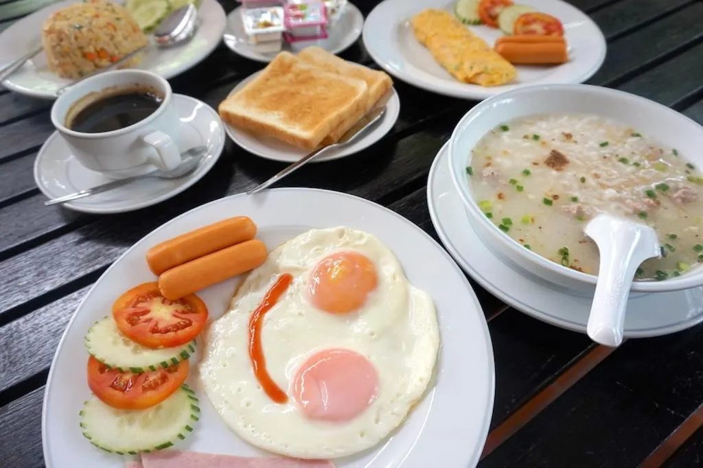 Breakfast in Thai Pura Resort