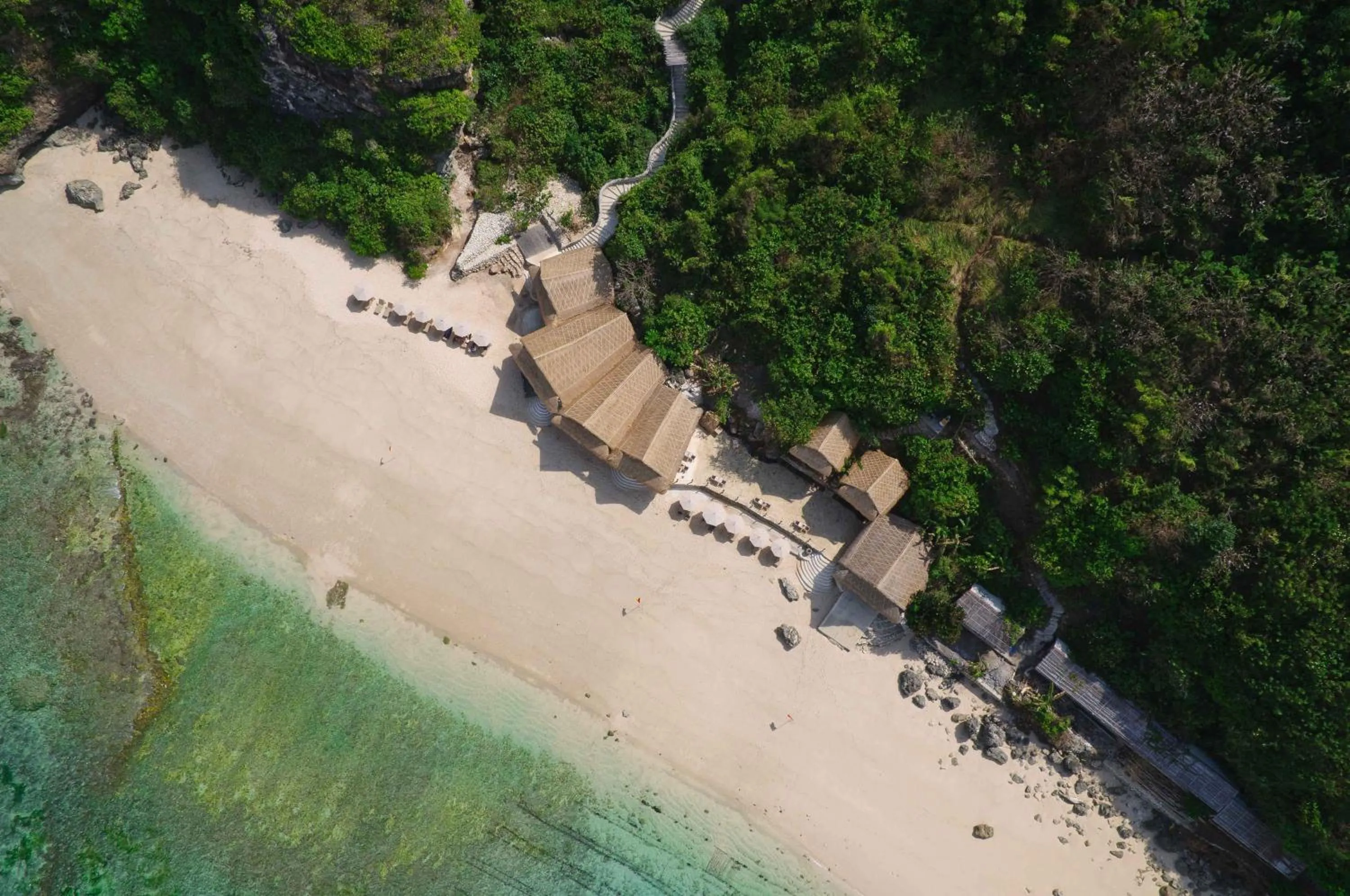 Bird's eye view in The Ungasan Clifftop Resort