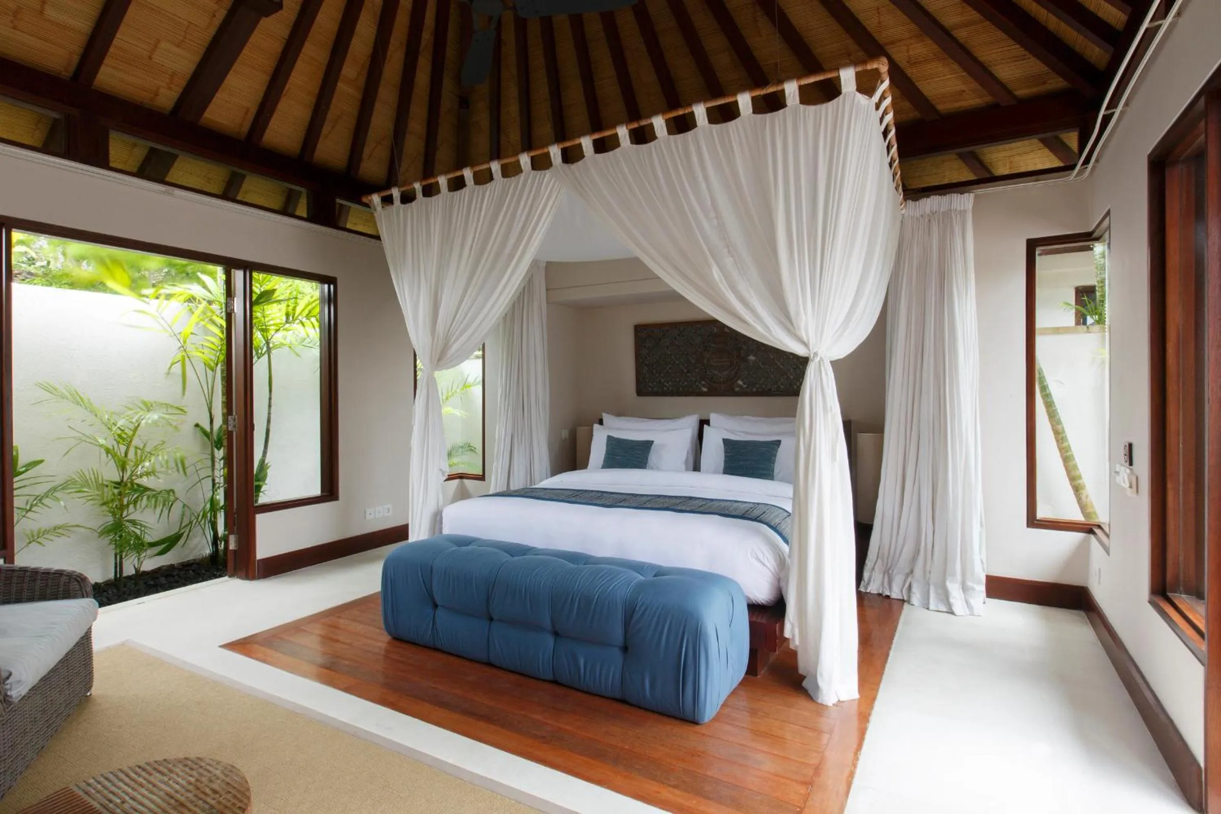Bed in The Ungasan Clifftop Resort