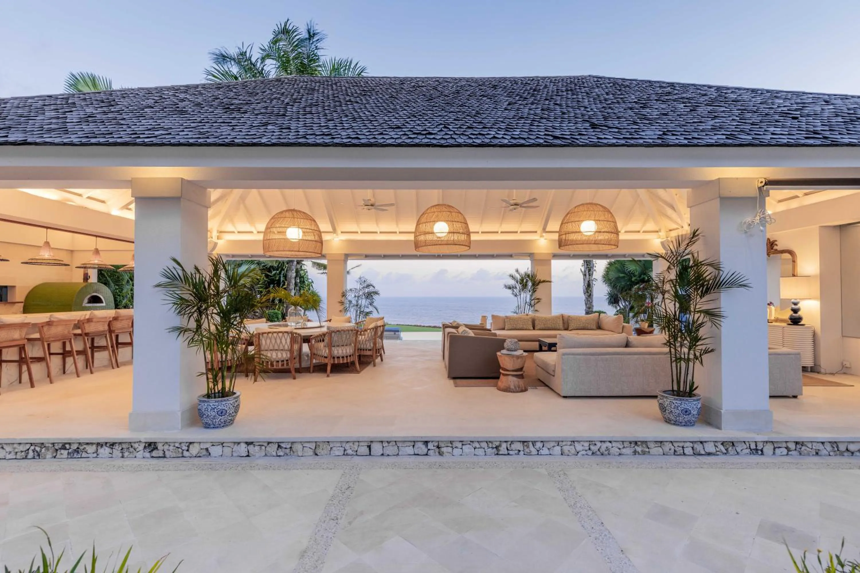 Living room in The Ungasan Clifftop Resort