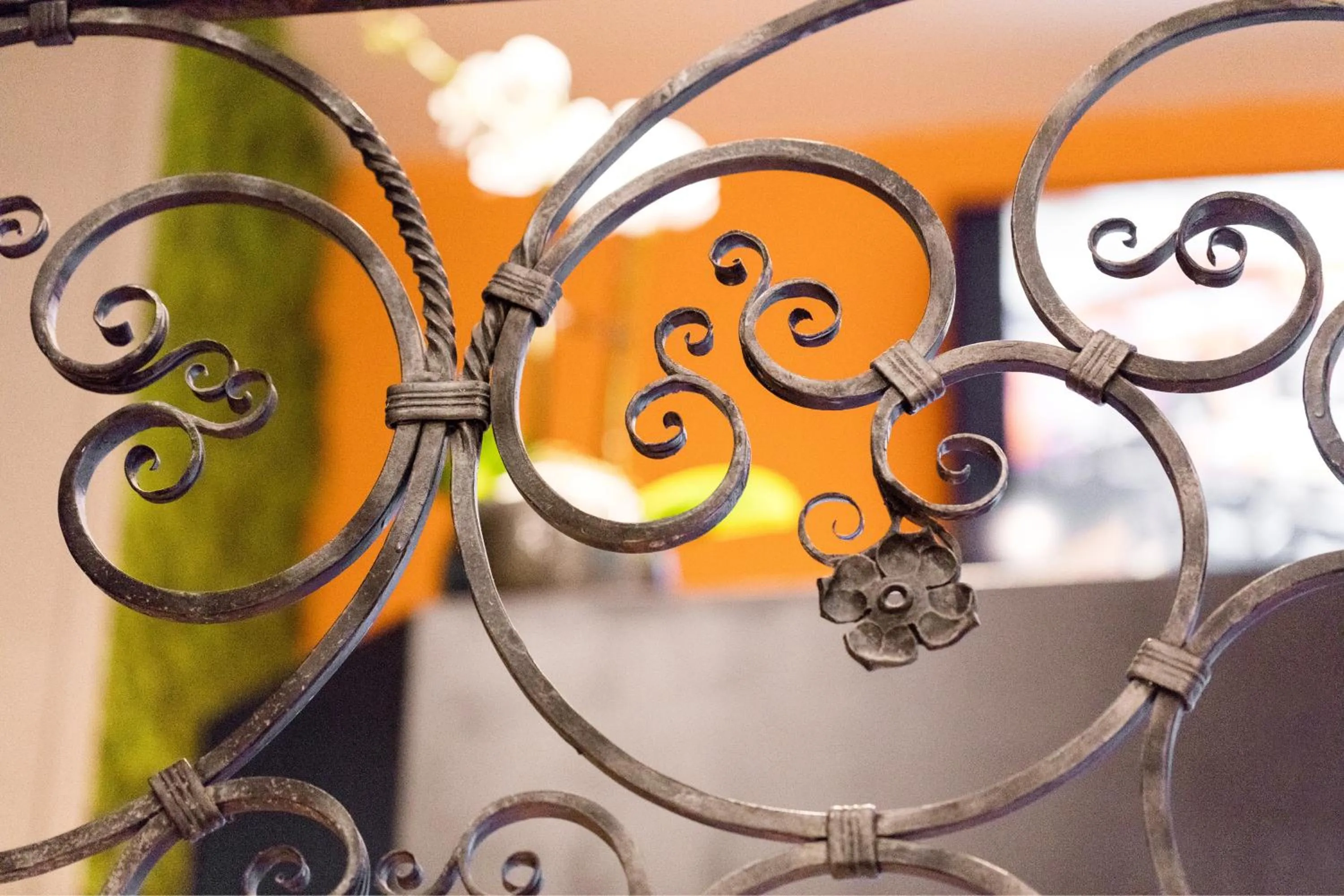 Decorative detail in Hotel Adler