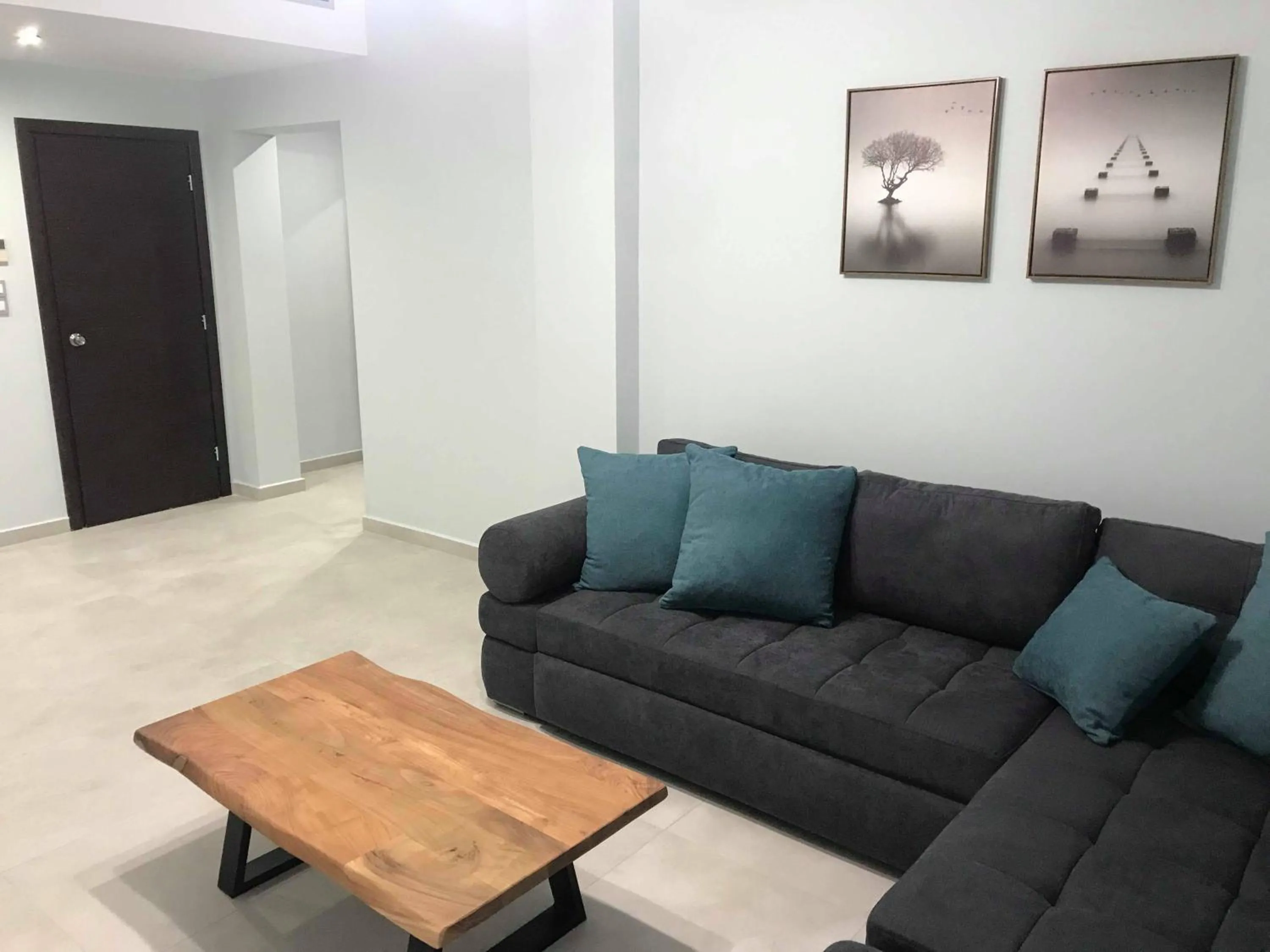 Living room in Aenaon Rooms