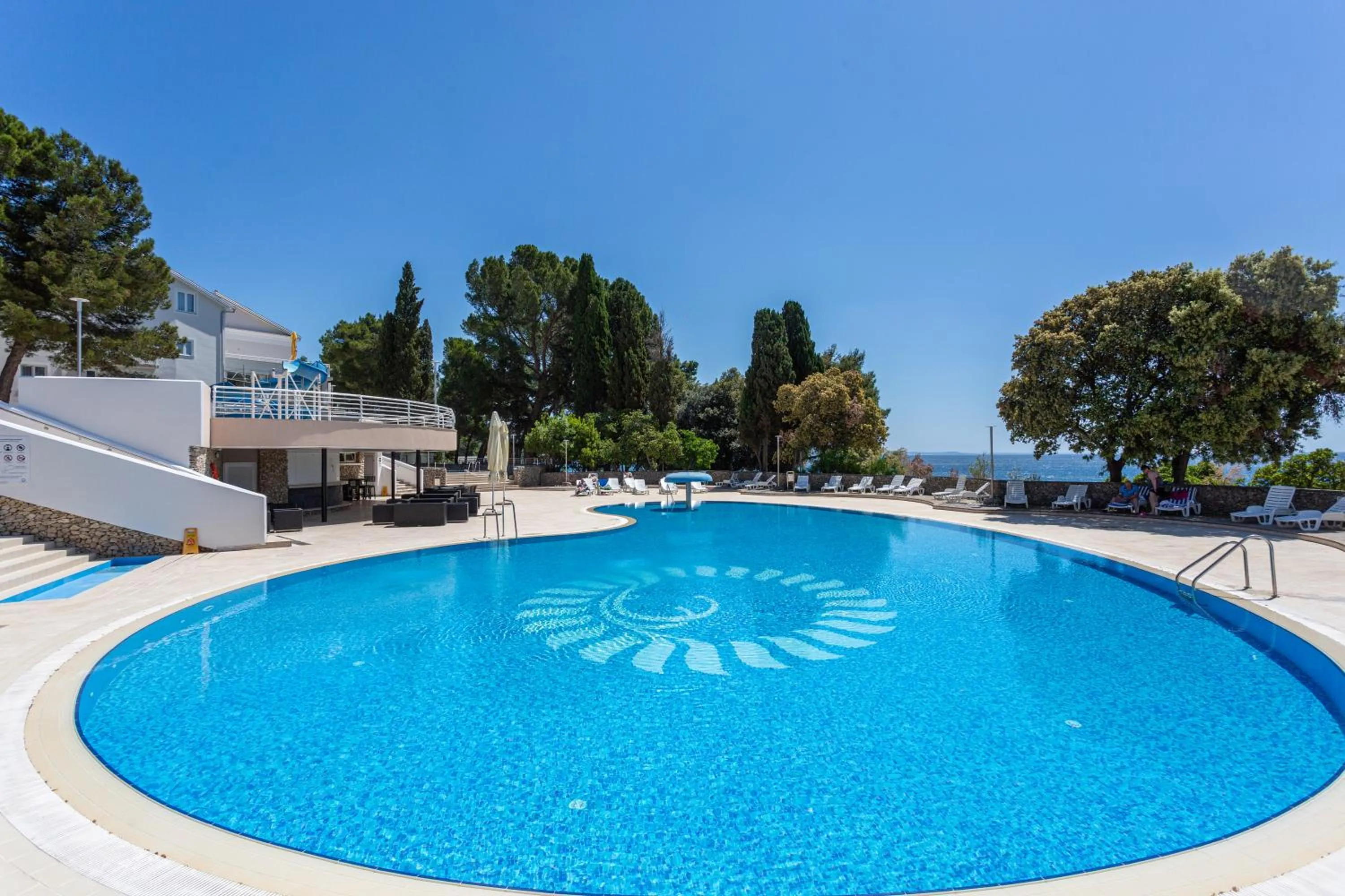 Swimming pool in Hotel Dražica - Hotel Resort Dražica