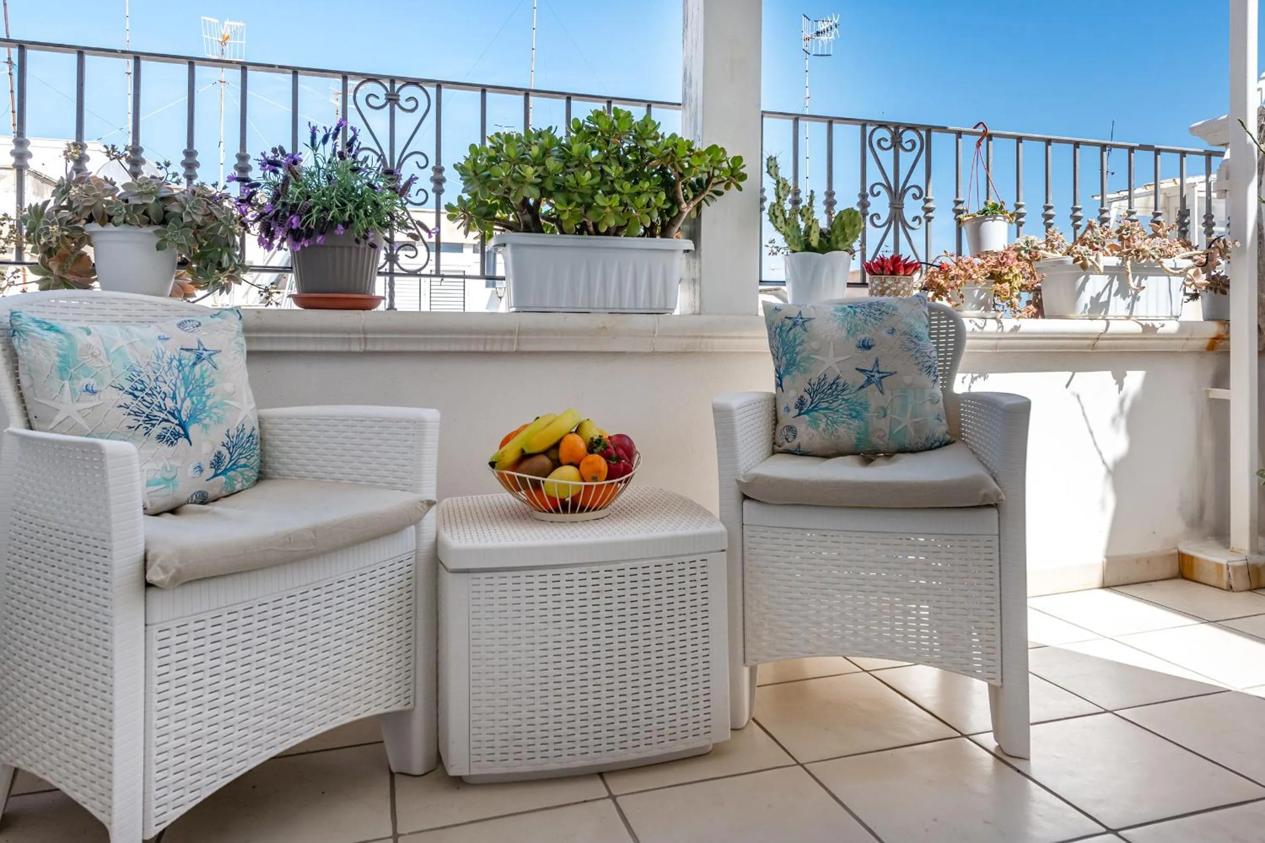 Patio in Respiro del mare