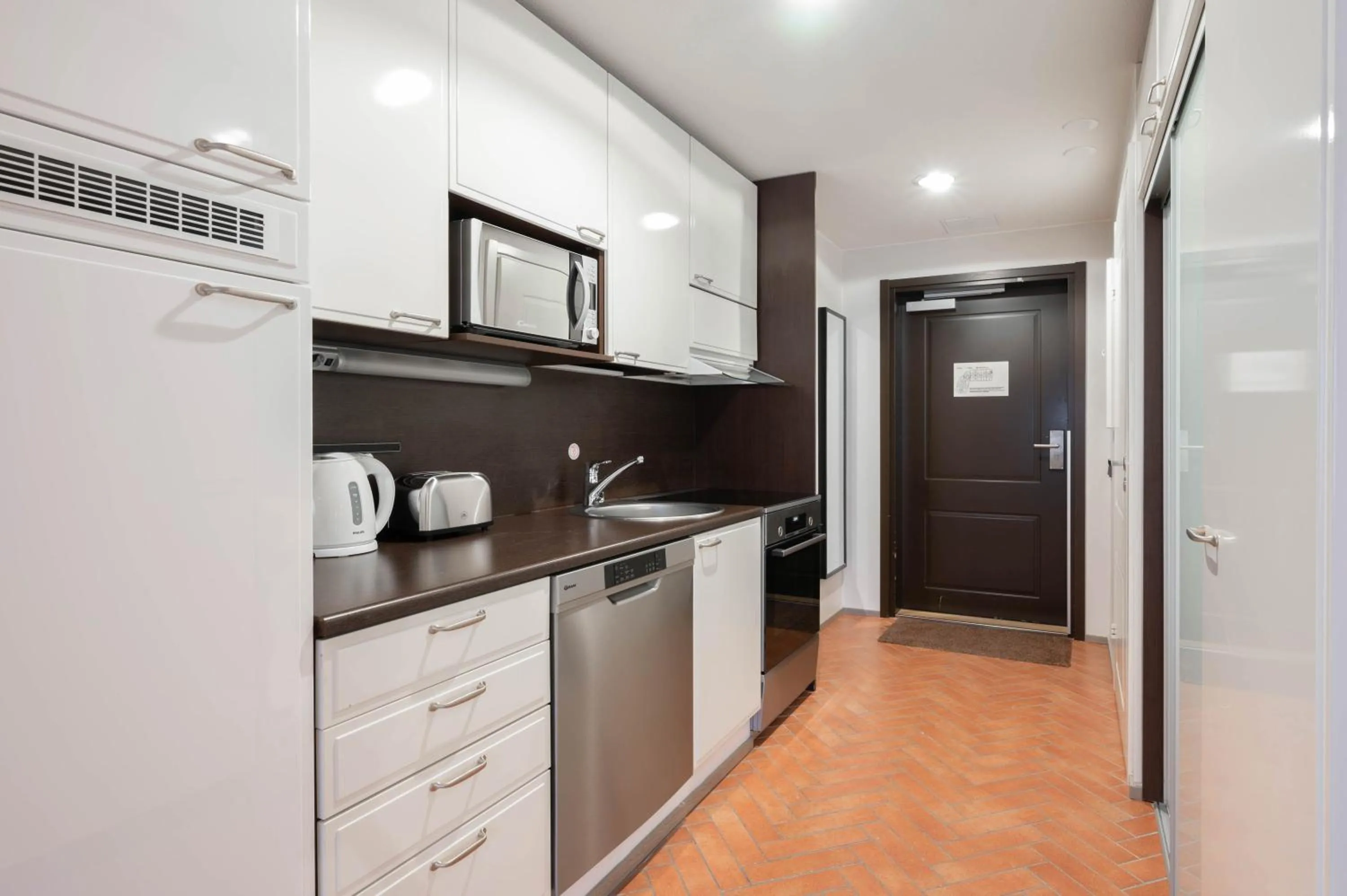 kitchen in Ski-Inn RukaVillage