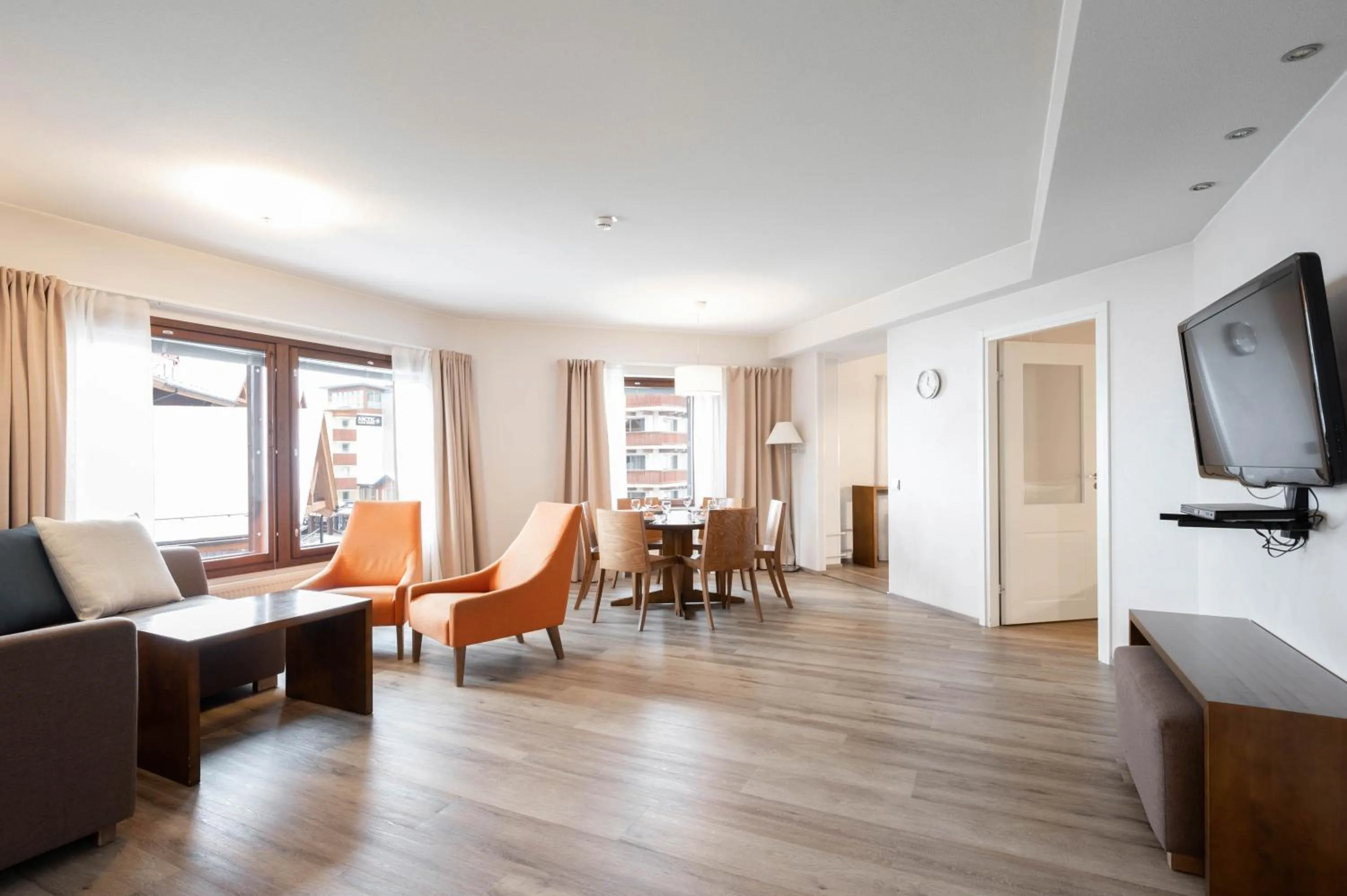 Seating area in Ski-Inn RukaVillage