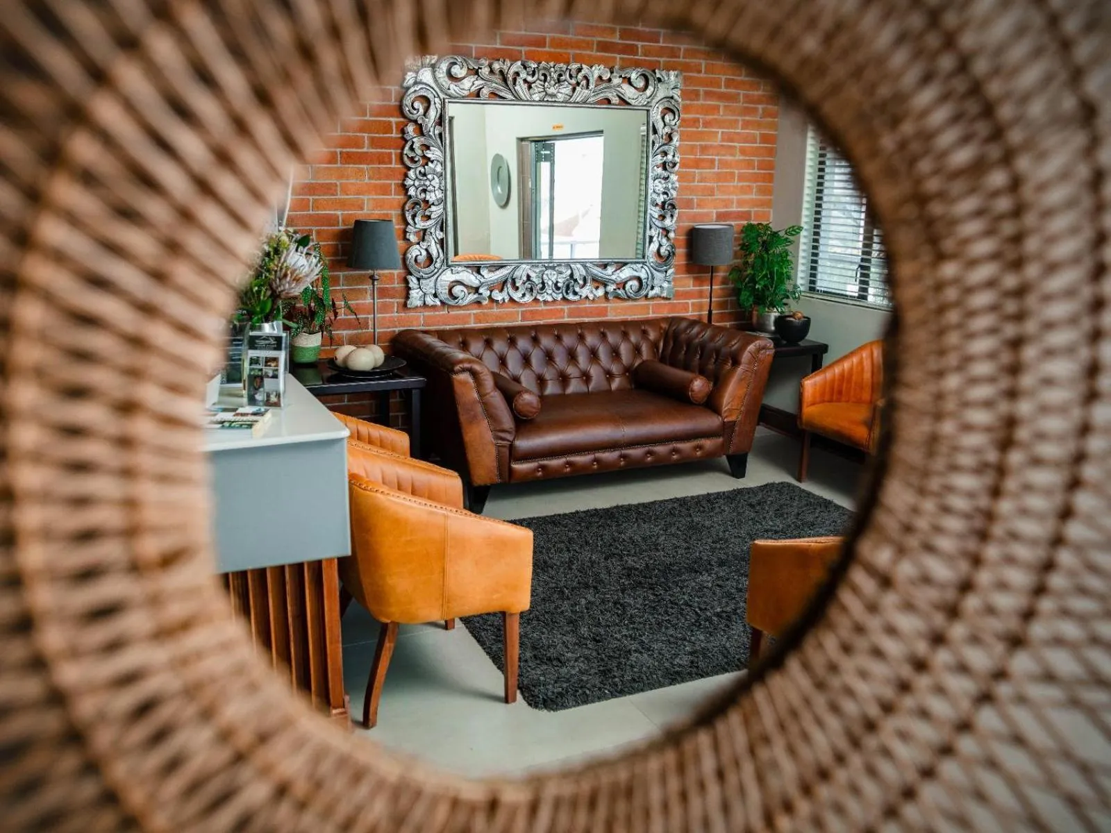 Decorative detail in Leeuwenzee Guesthouse