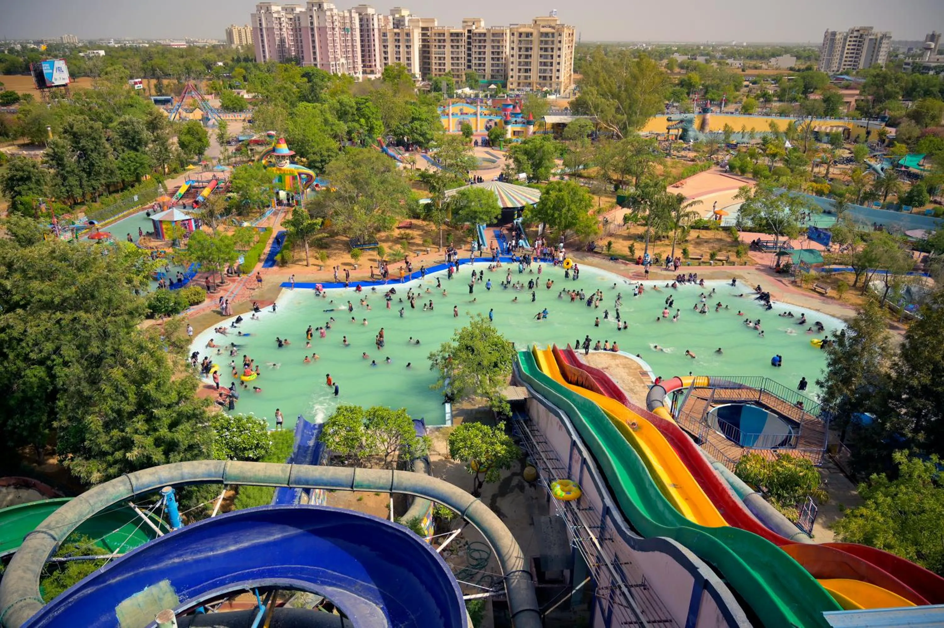 Aqua park in Pink Pearl Hotel By Chokhi Dhani