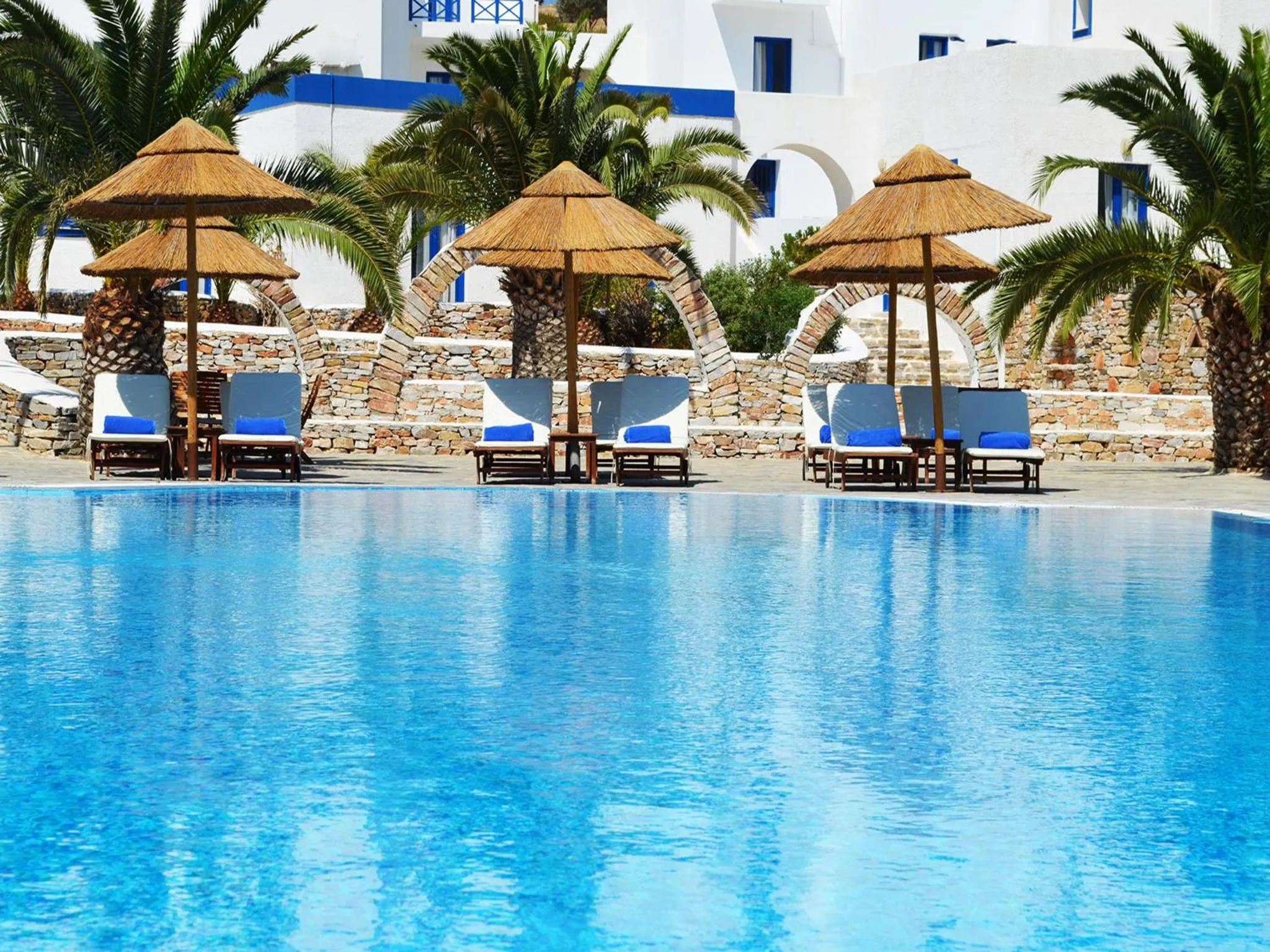 Swimming pool in Faros Resort