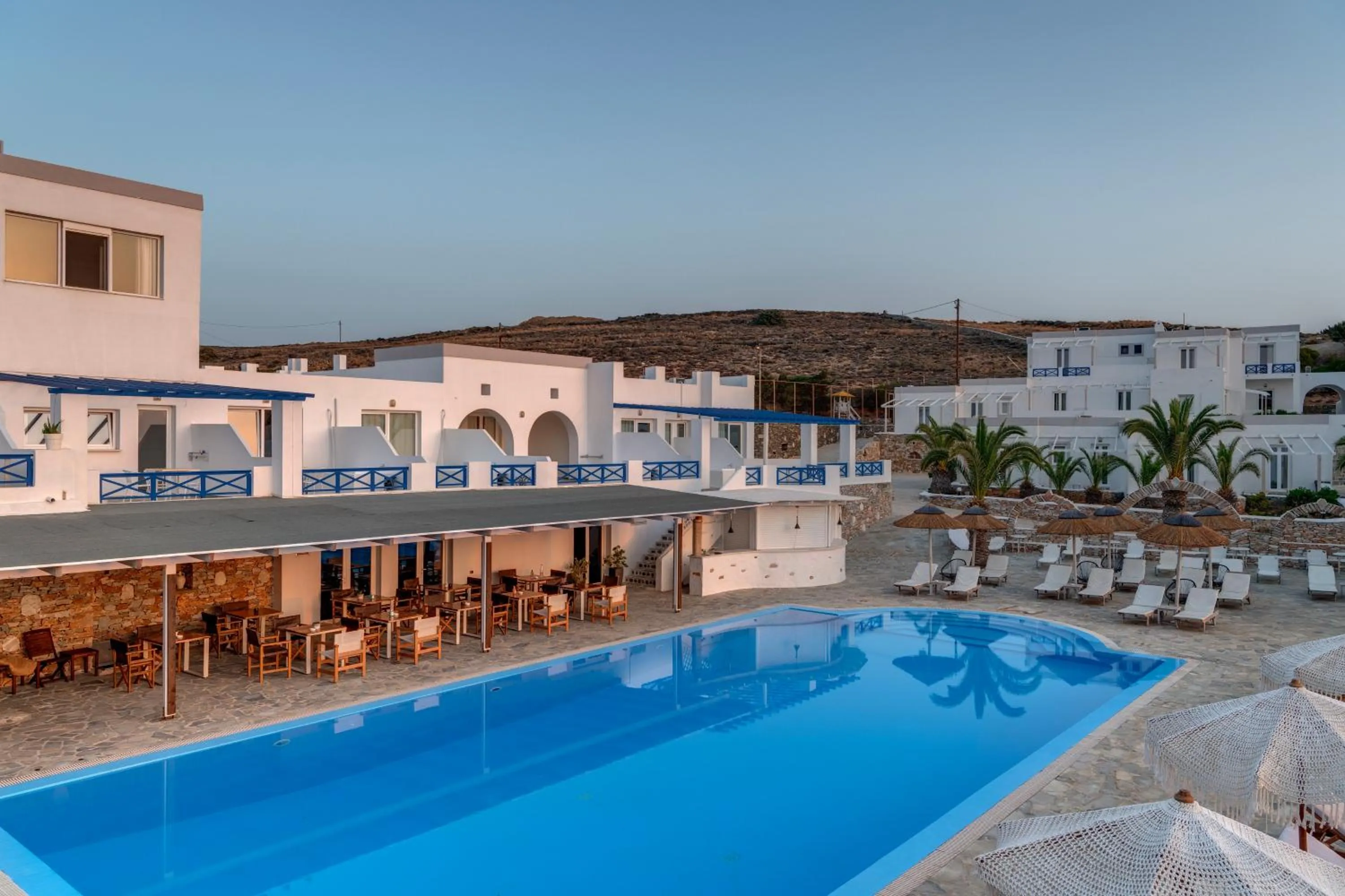Property building in Faros Resort