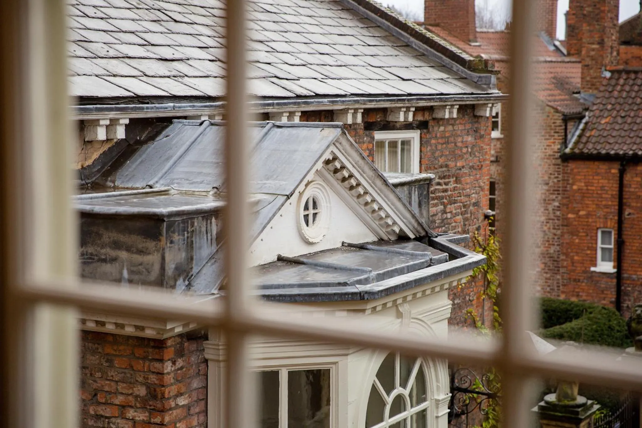 Inner courtyard view in Grays Court Hotel