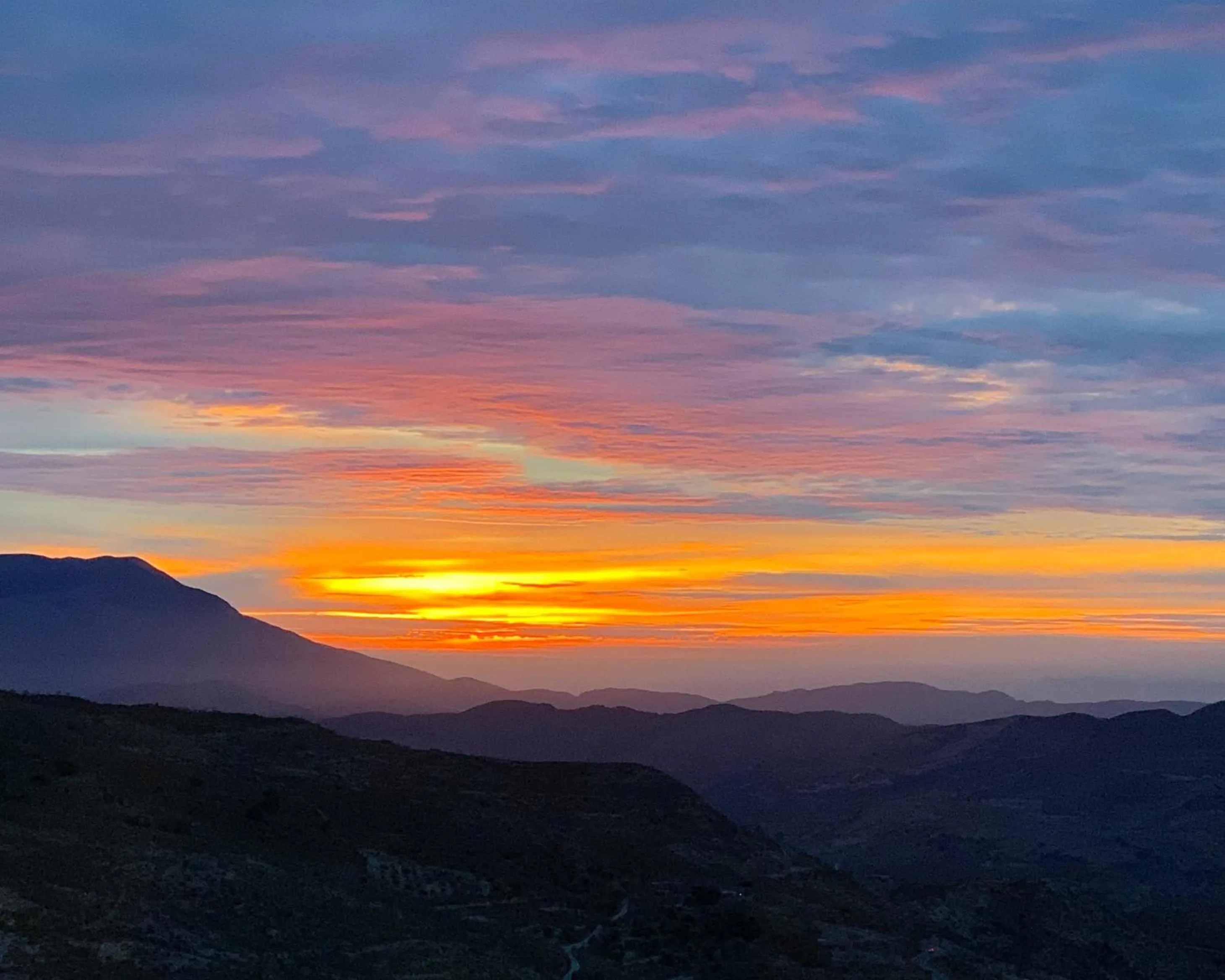 Natural landscape in Hotel los Bérchules