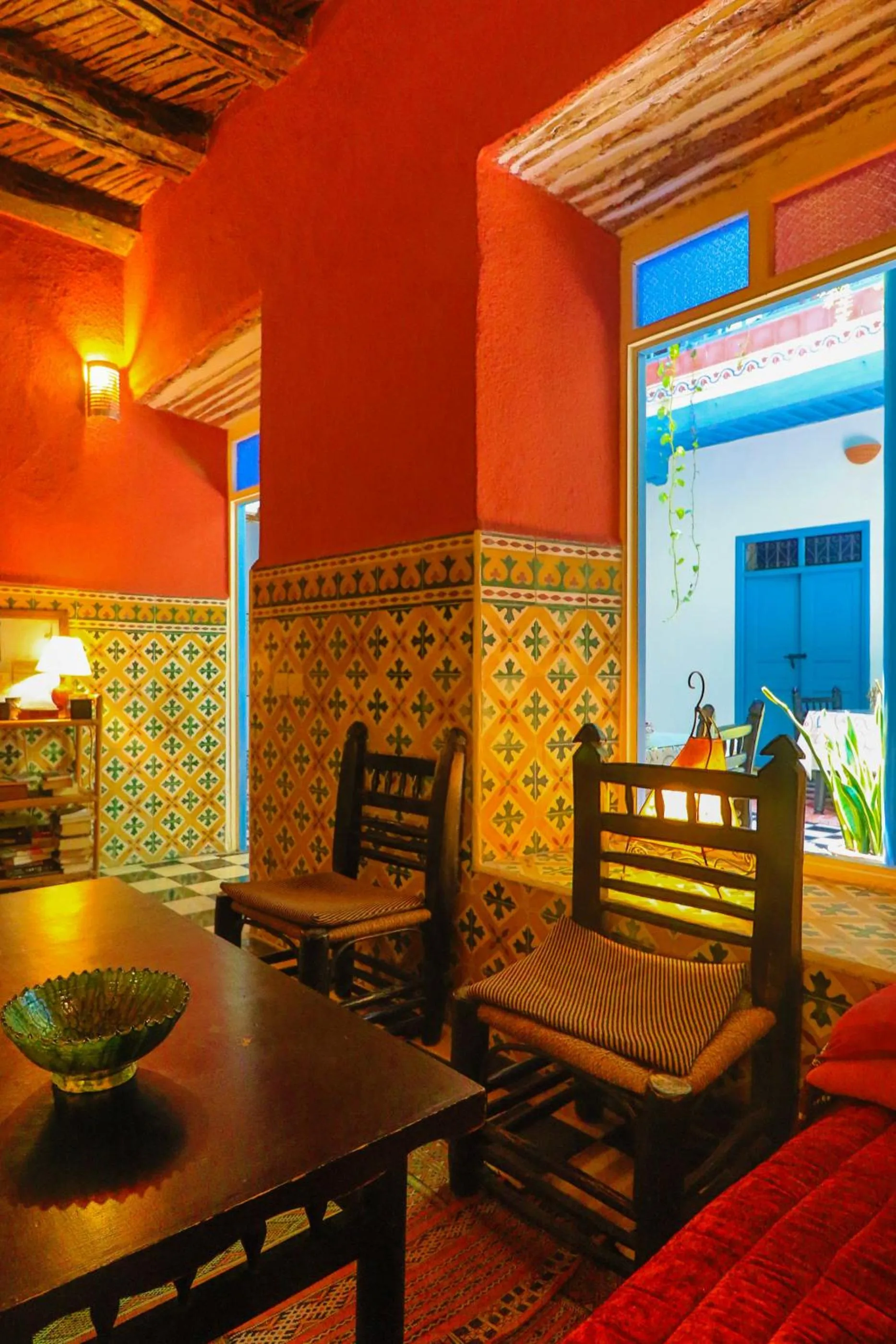 Patio in Les Matins Bleus