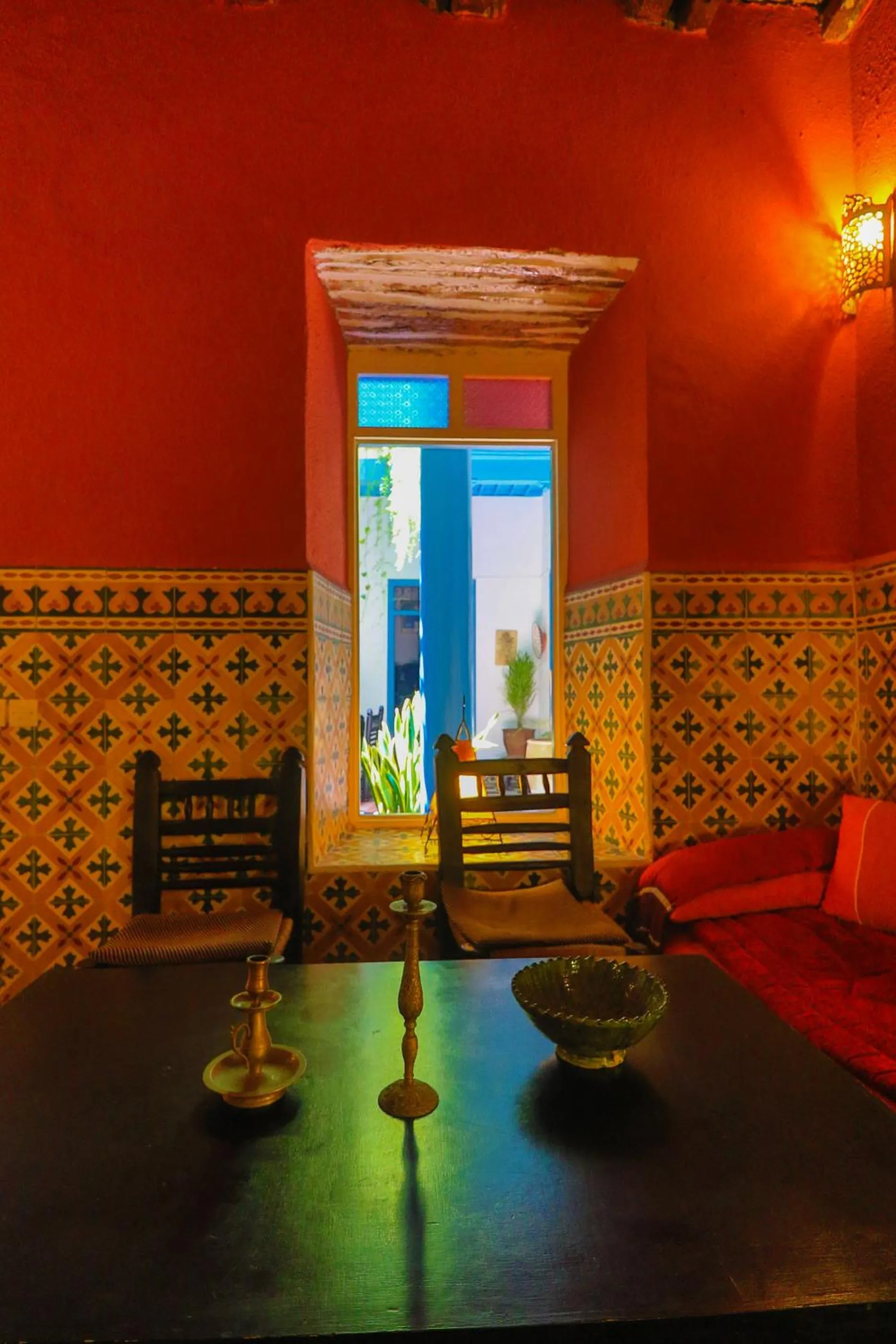 Patio in Les Matins Bleus