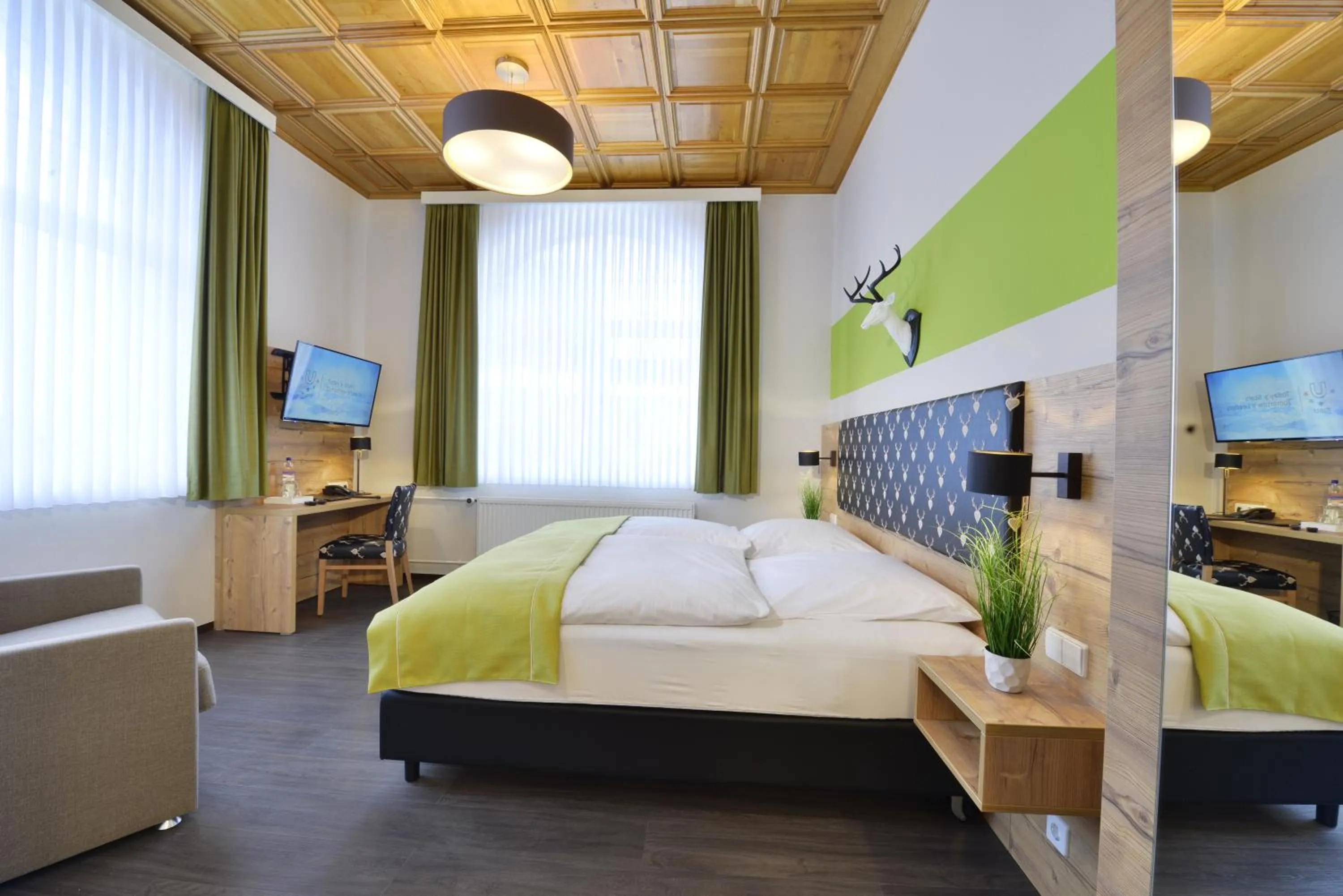 Photo of the whole room, Bed in Landhaus Elbert