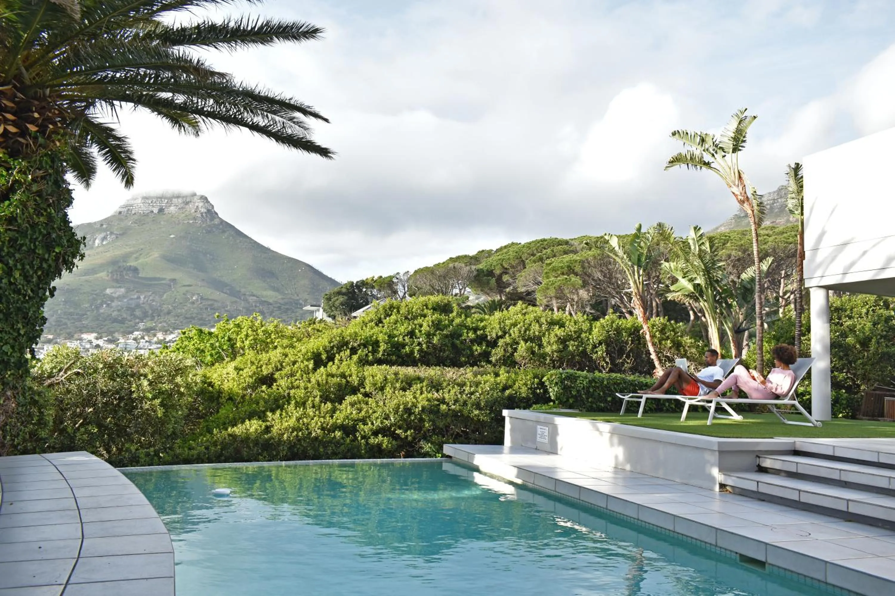 Pool view in Lion's View Villa & Apartment