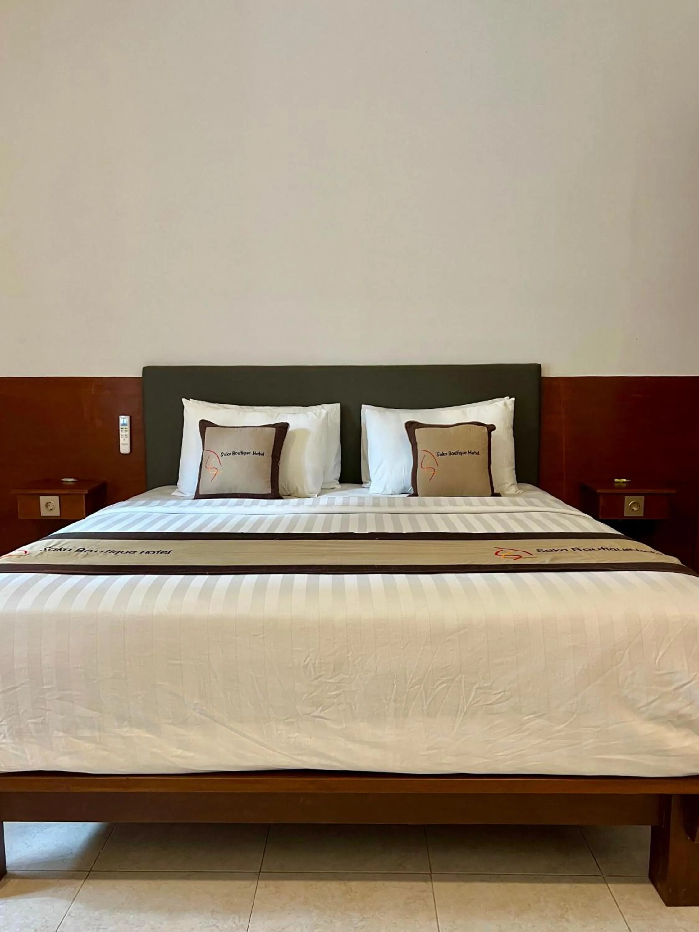 Bed in Saka Boutique Hotel
