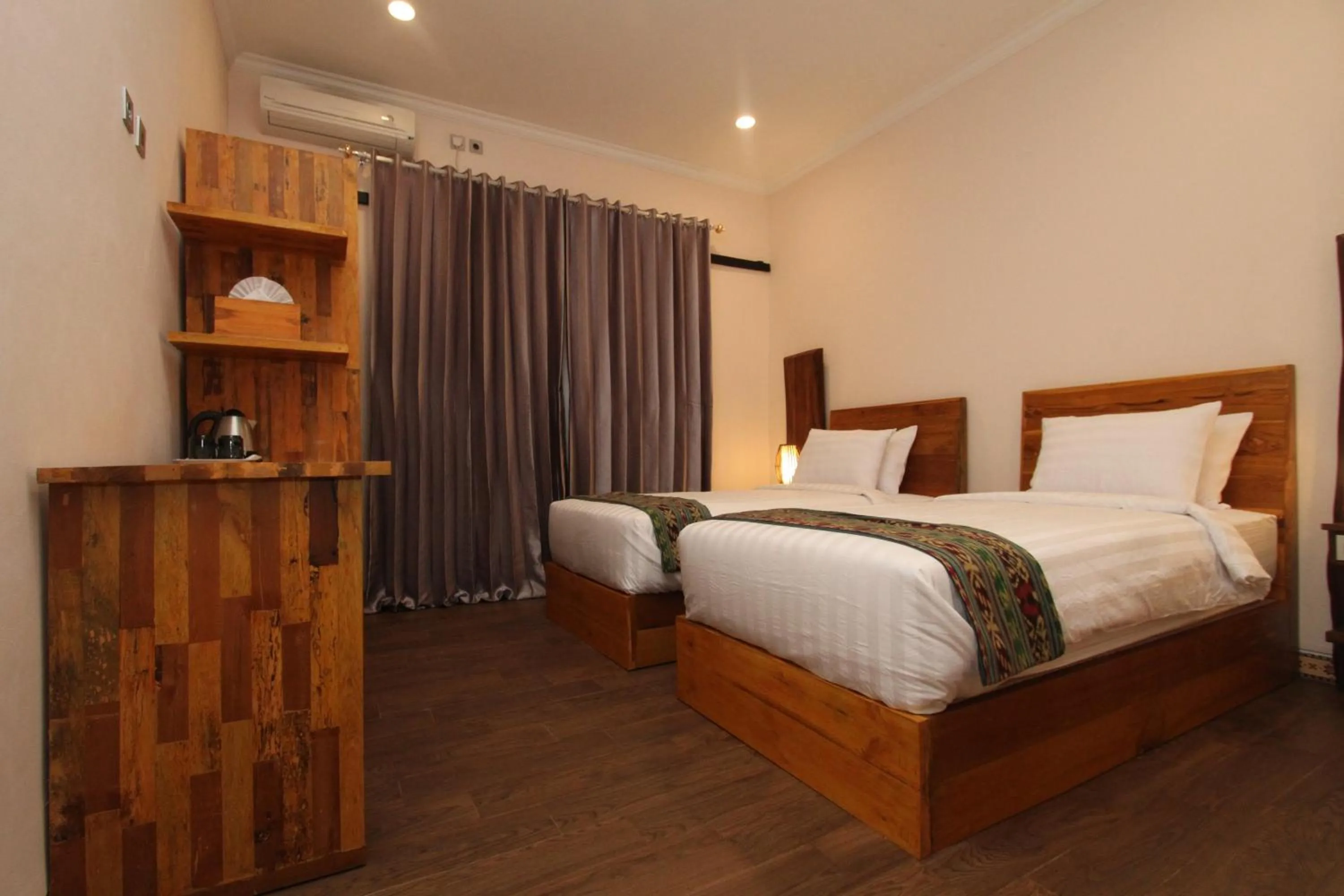 Bed in Saka Boutique Hotel
