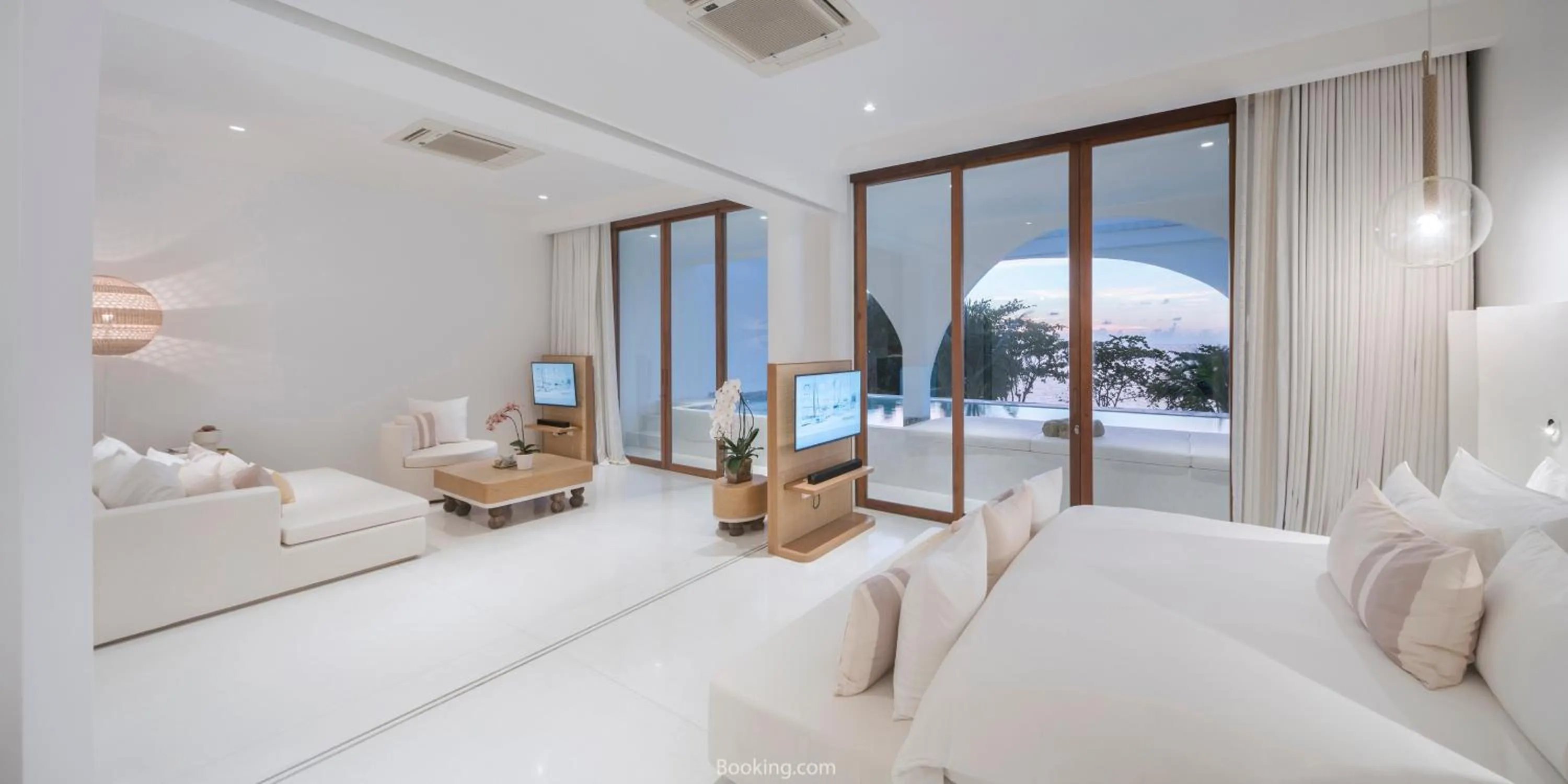 Night, Bed in SALA Samui Chaweng Beach Resort