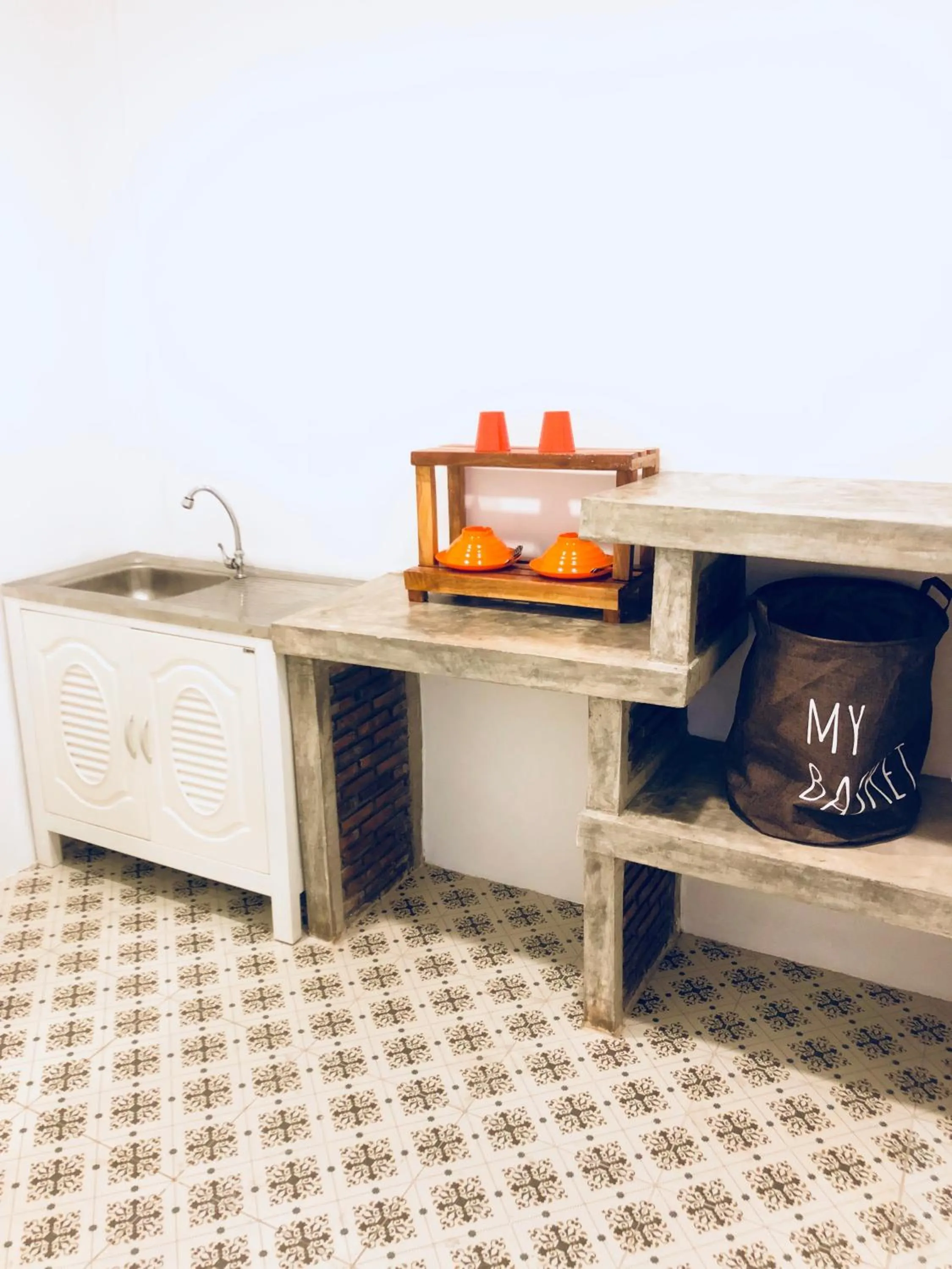 Kitchen or kitchenette in The Sun resort Ratchaburi