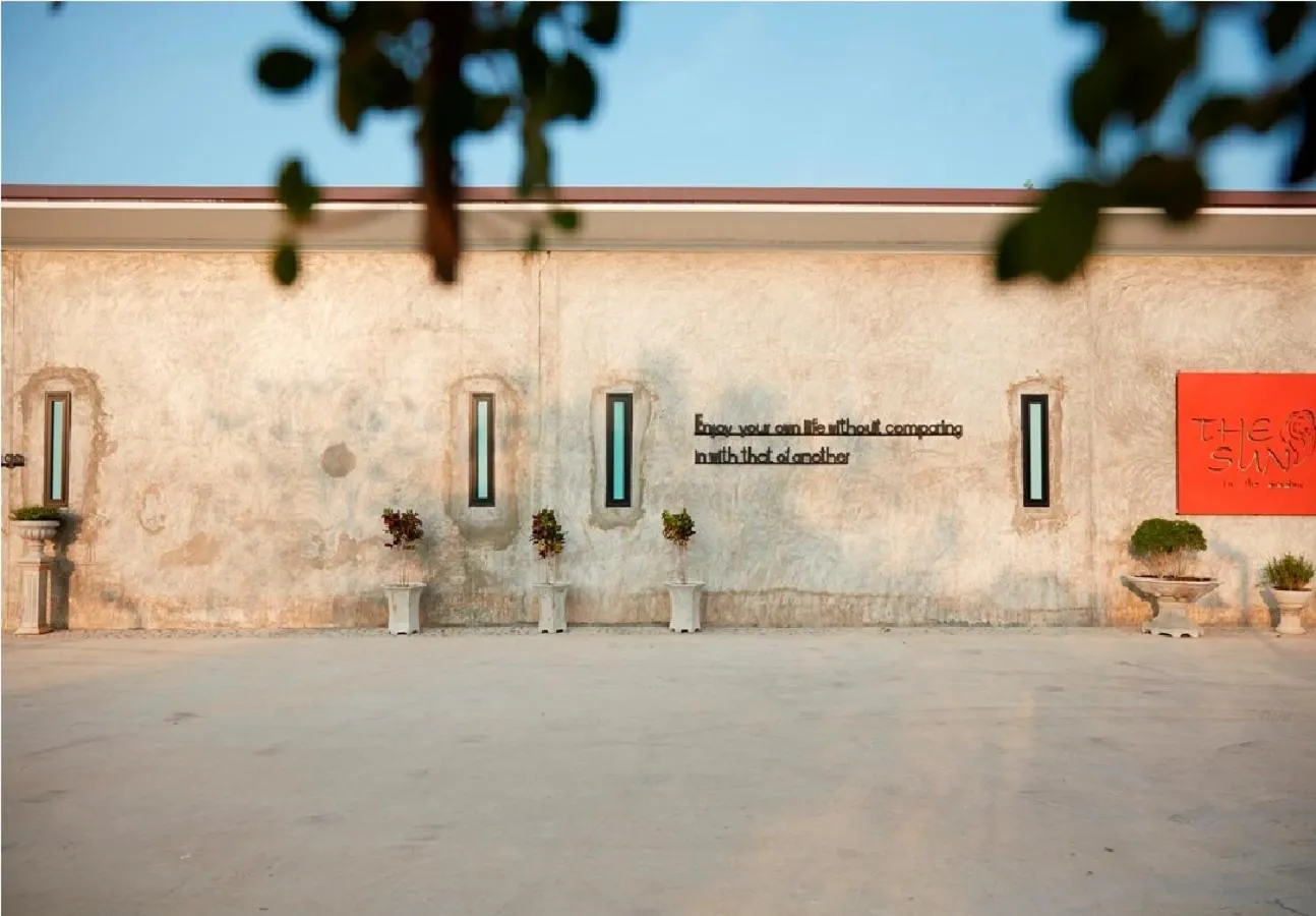 Balcony/Terrace in The Sun resort Ratchaburi