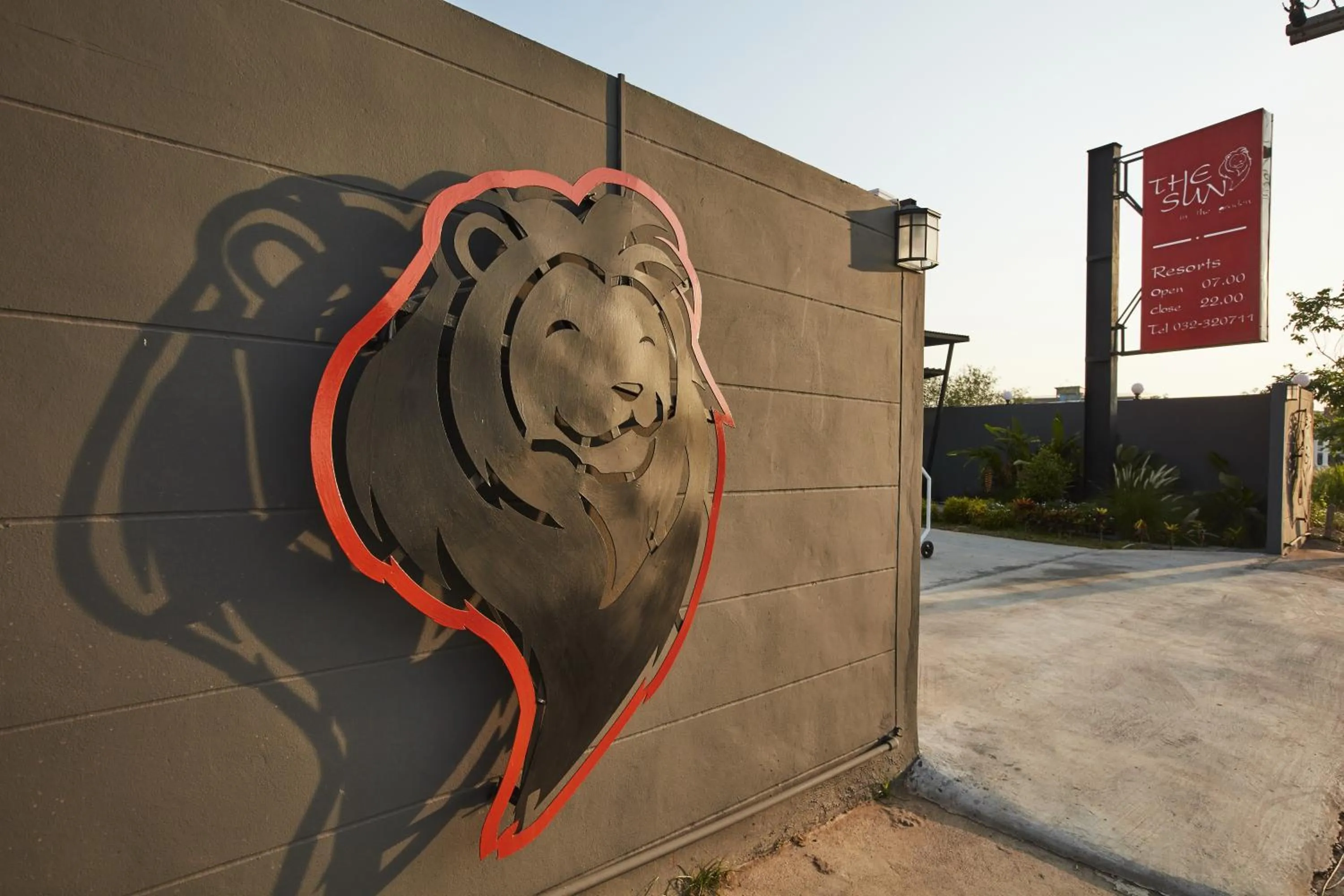 Floor plan in The Sun resort Ratchaburi