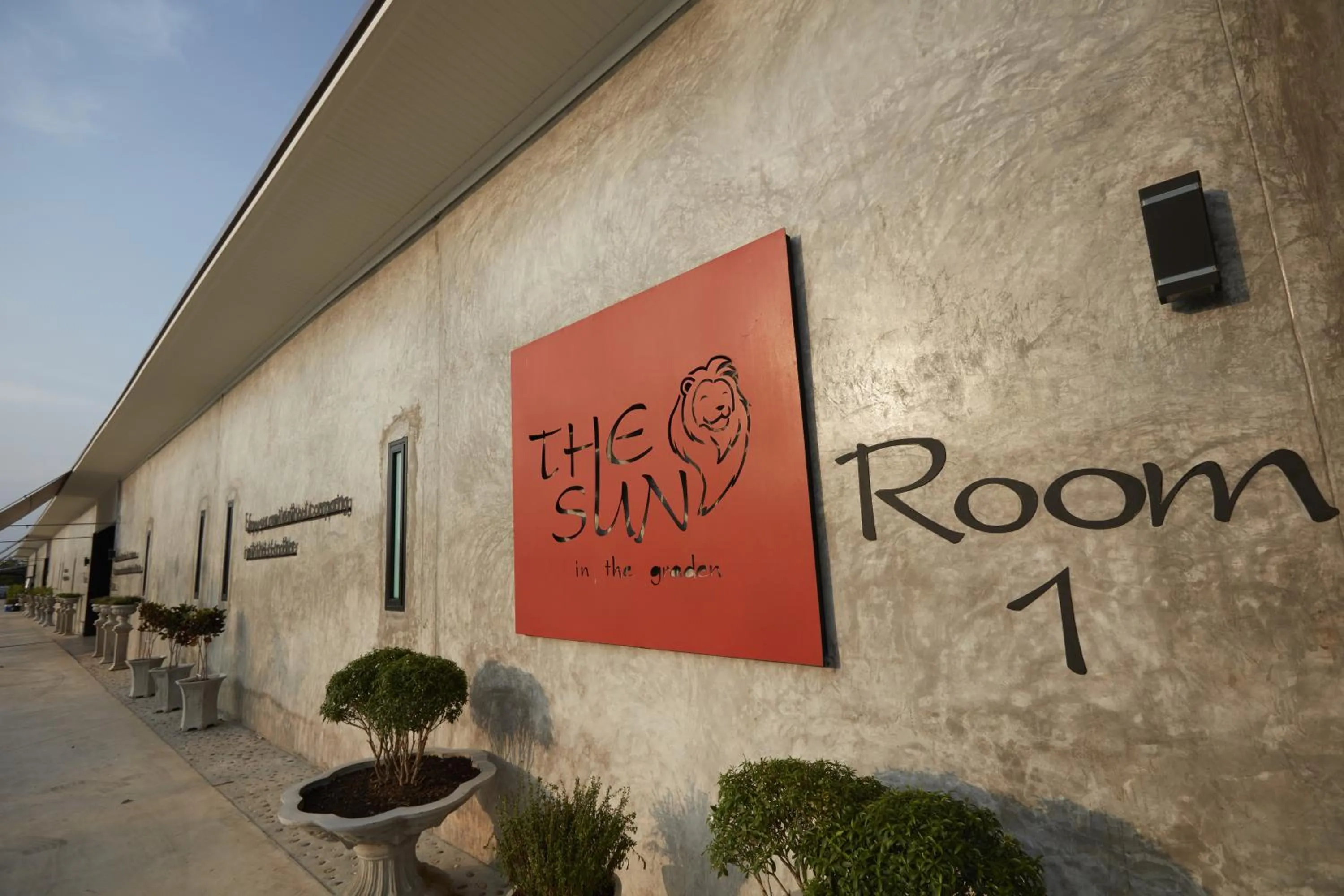 On site in The Sun resort Ratchaburi