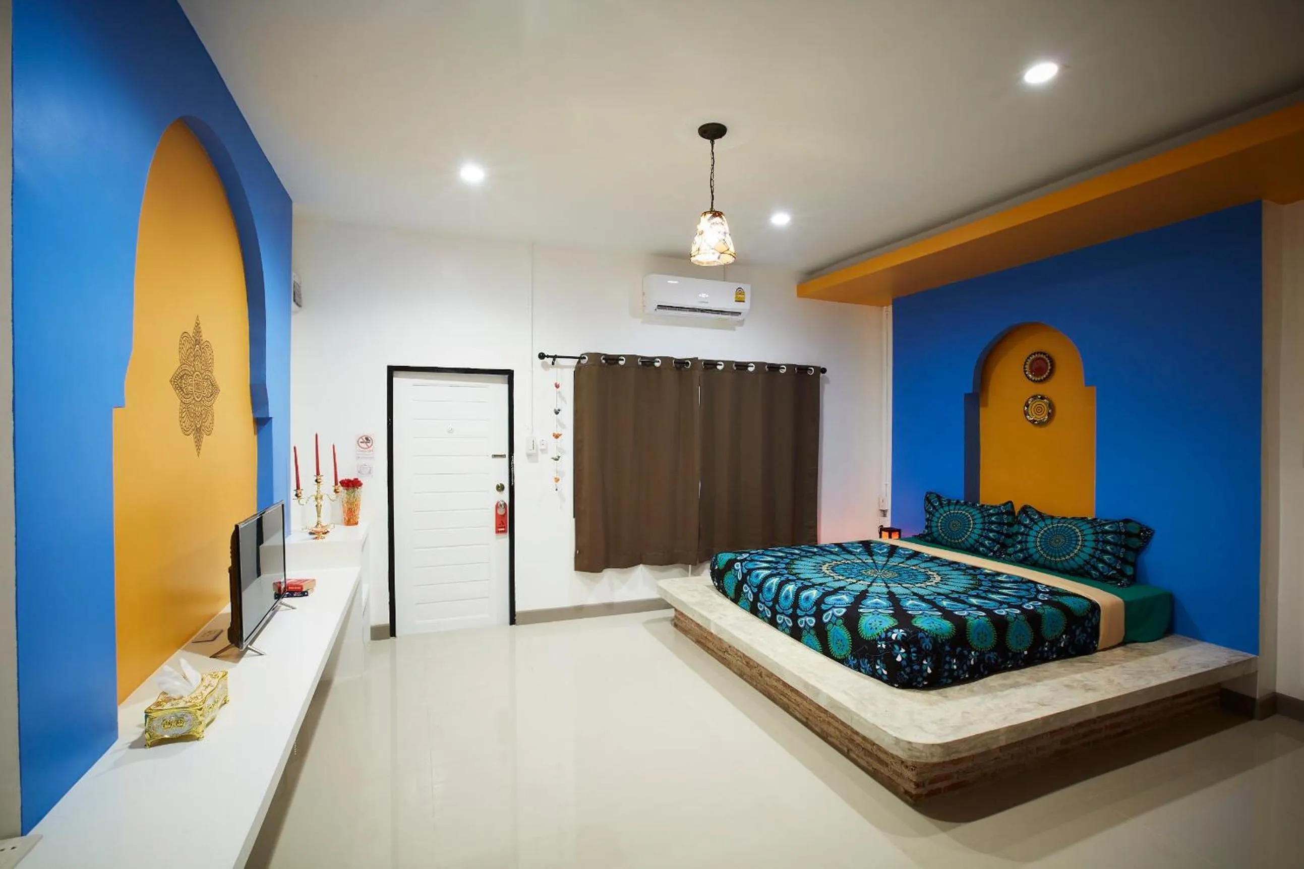 Photo of the whole room, Bed in The Sun resort Ratchaburi