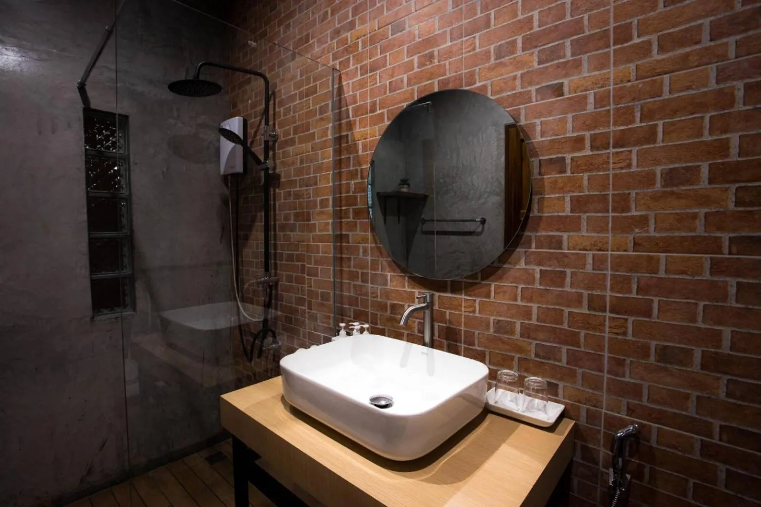 Bathroom in The Sun resort Ratchaburi