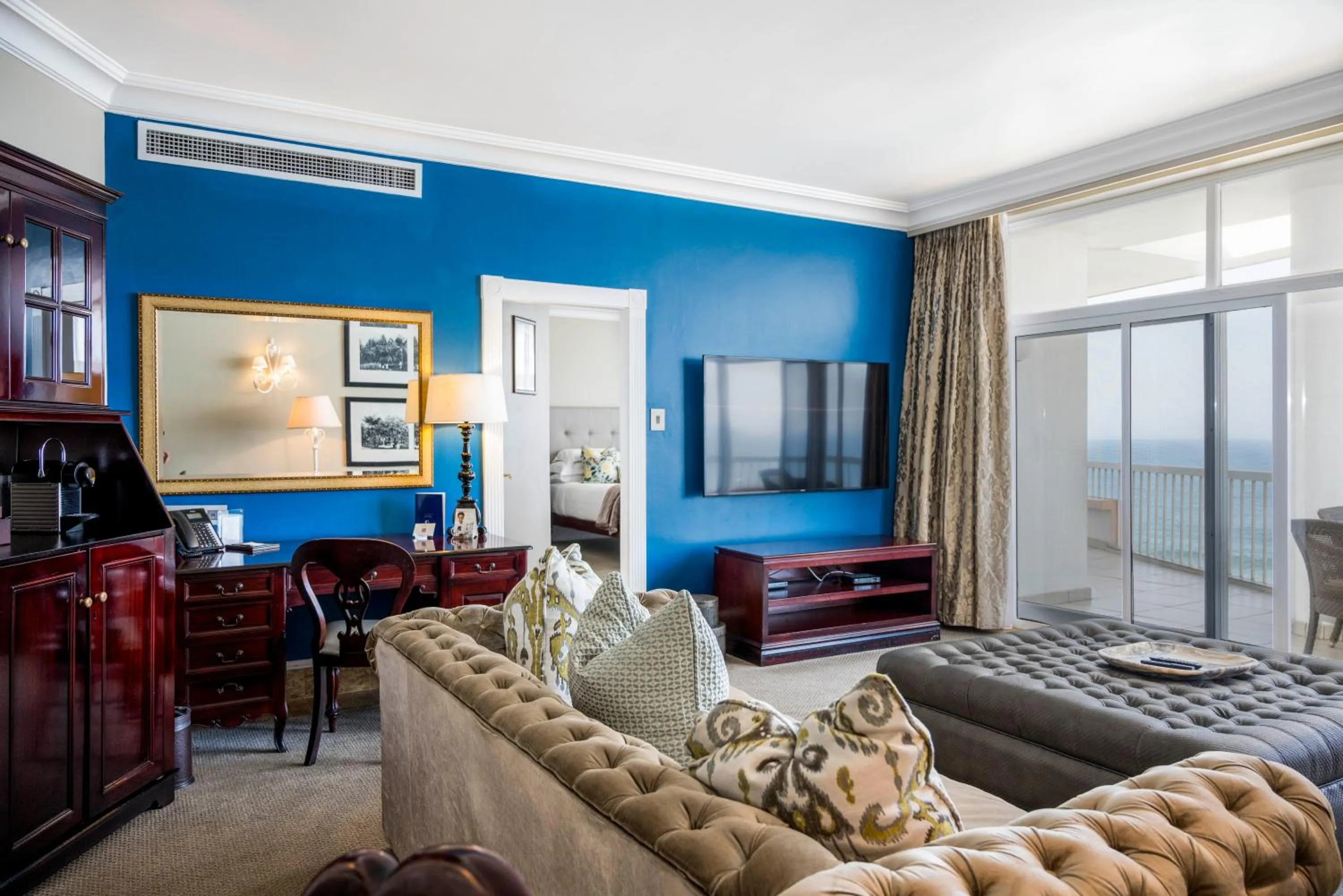 Living room in Beverly Hills