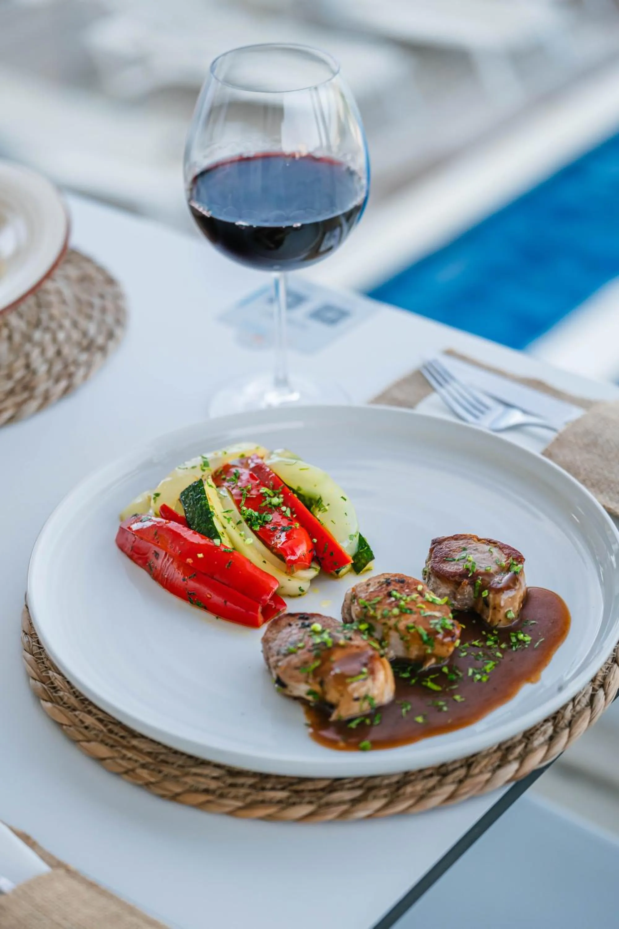 Lunch in Hotel Plaza