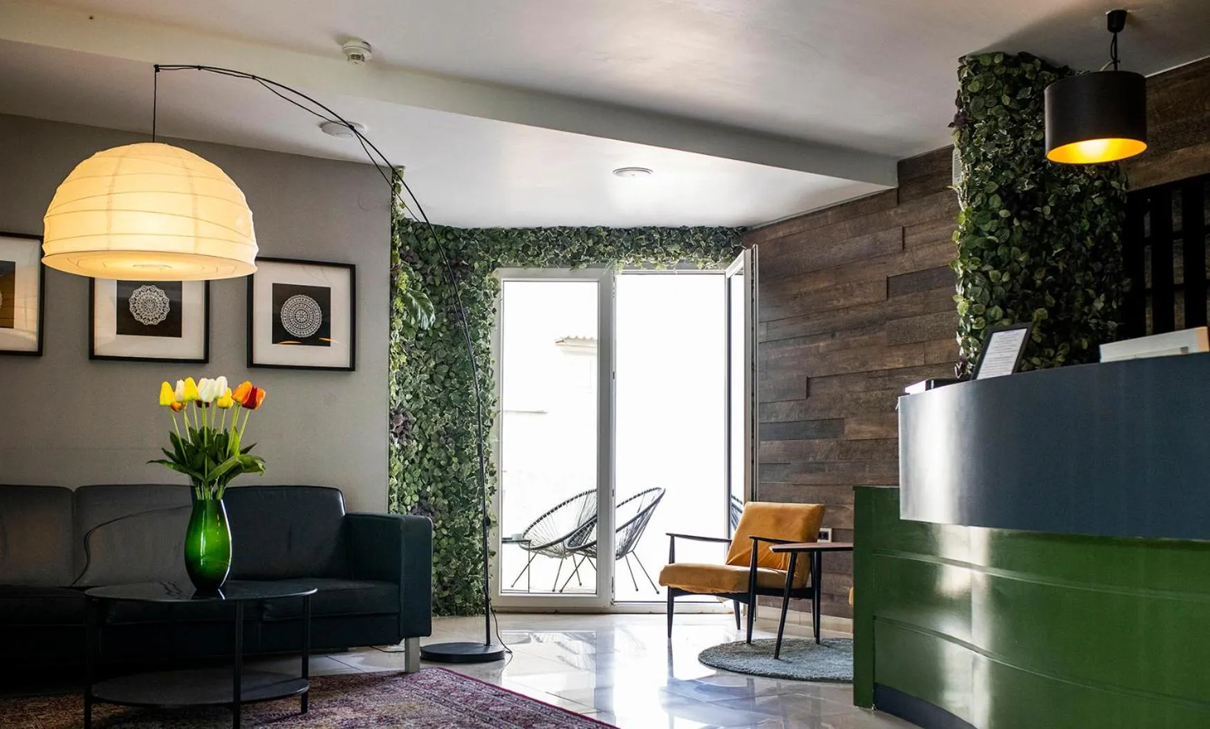 Lobby or reception in Hotel Plaza