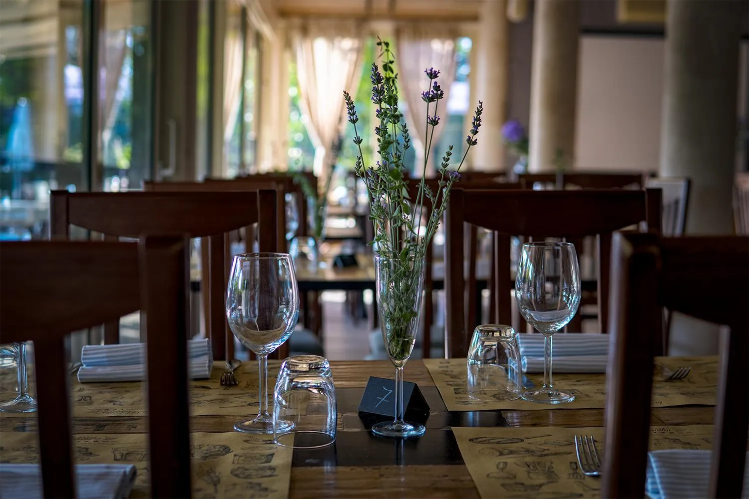 Area and facilities in Hotel La Palomba