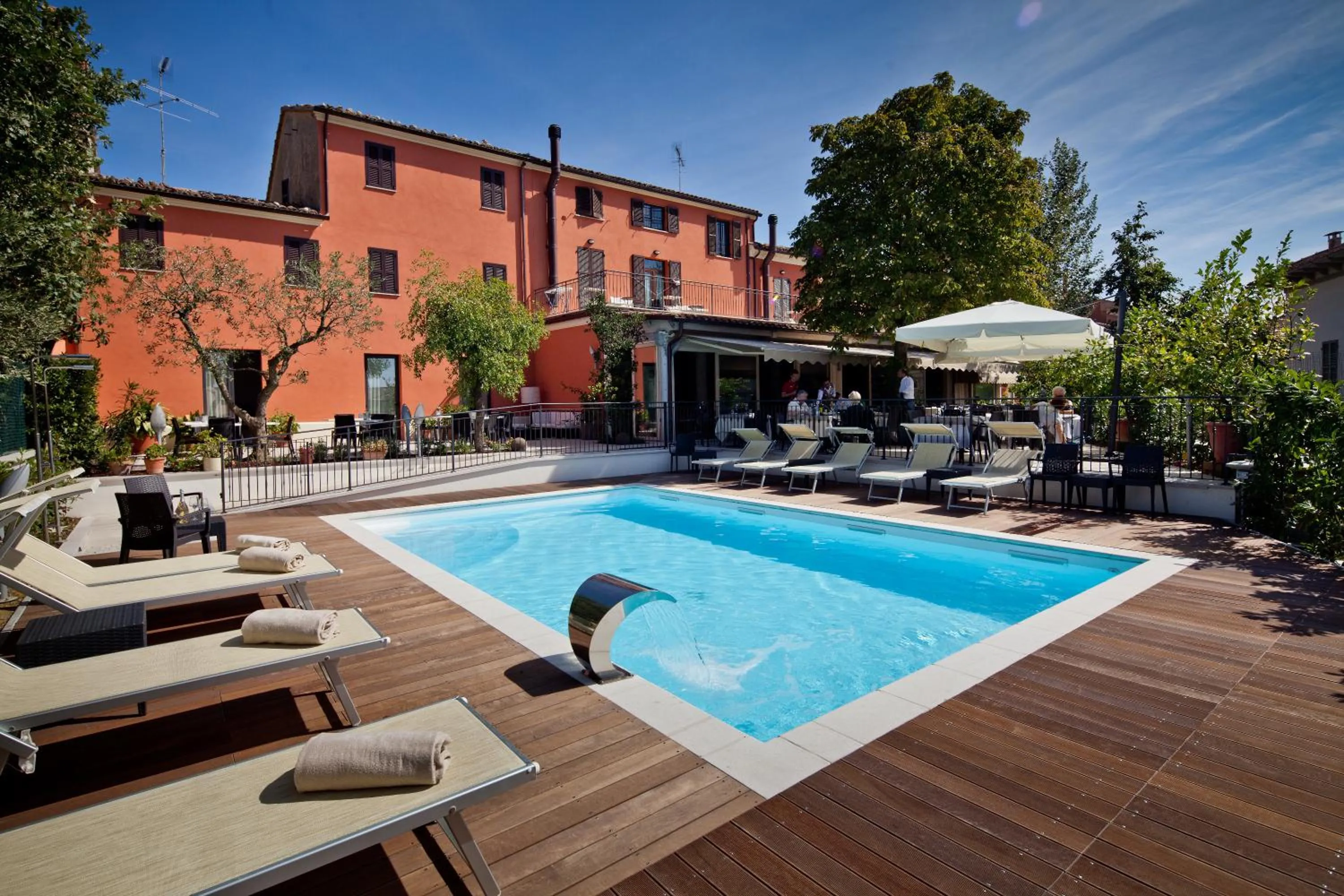 Solarium in Hotel La Palomba