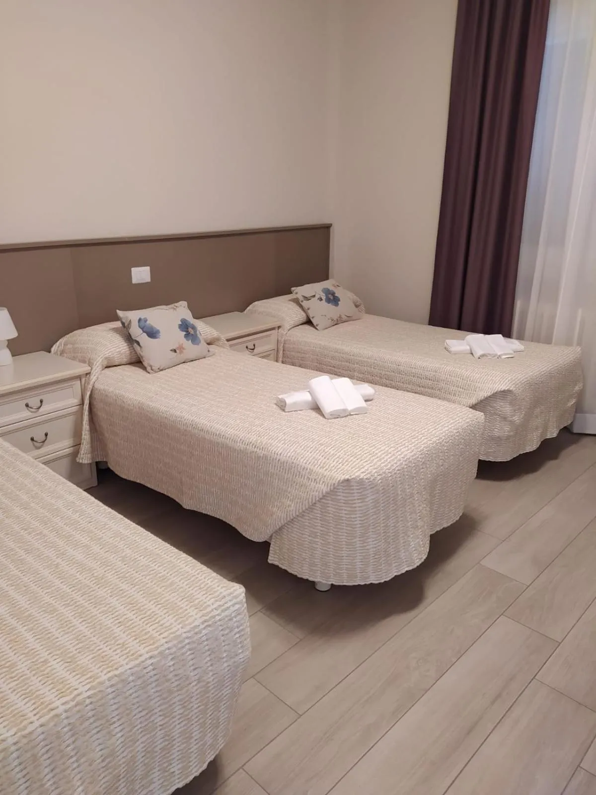 Bed in Hotel La Palomba