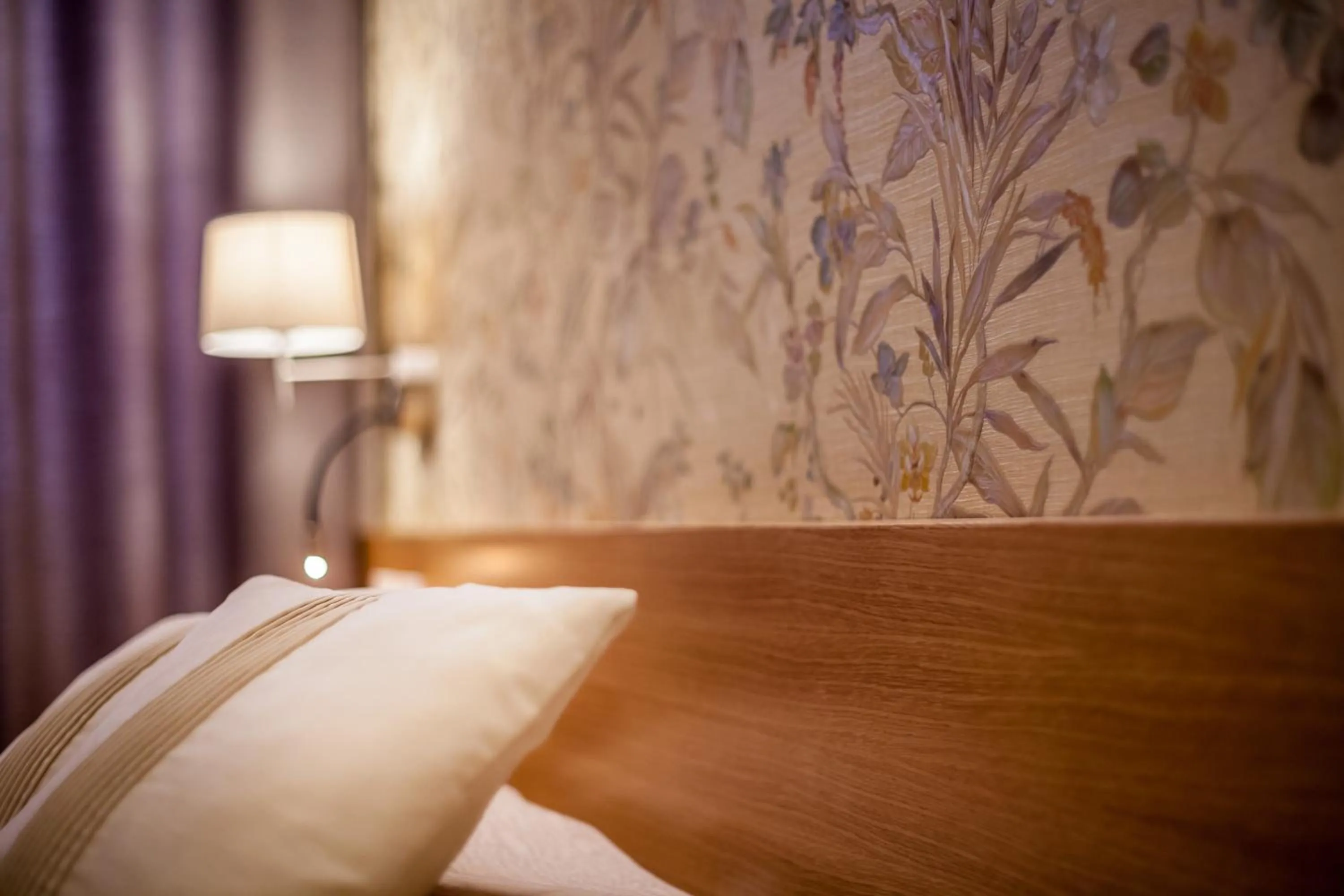 Decorative detail, Bed in Hotel La Palomba