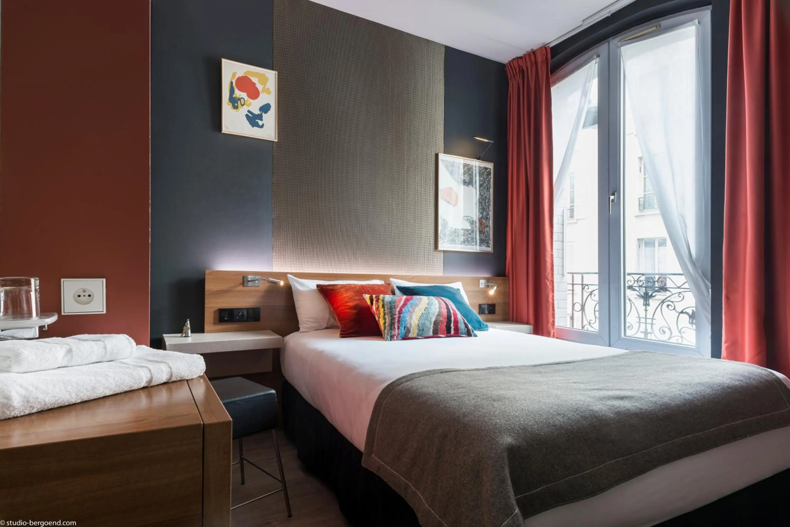 Bedroom, Bed in Fred'Hotel