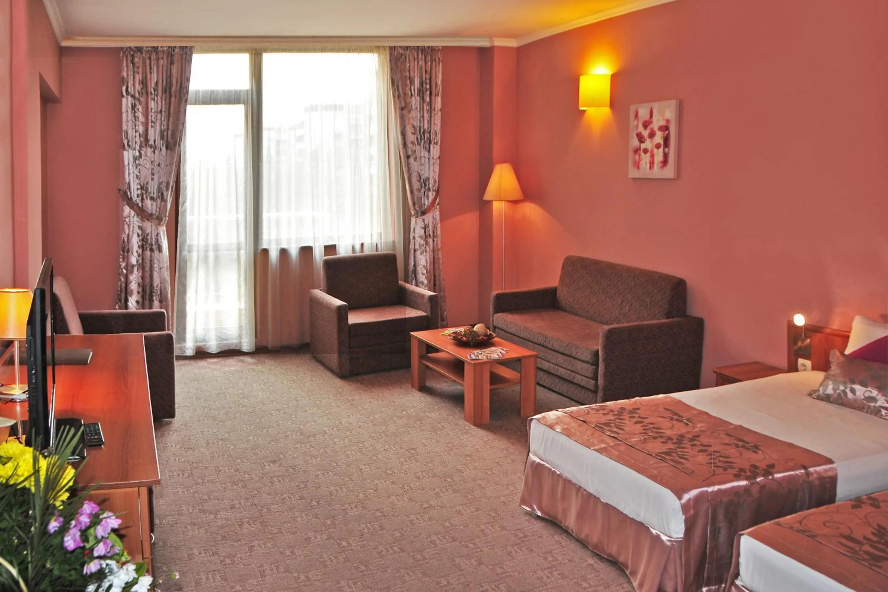 Decorative detail, Bed in Hotel Real