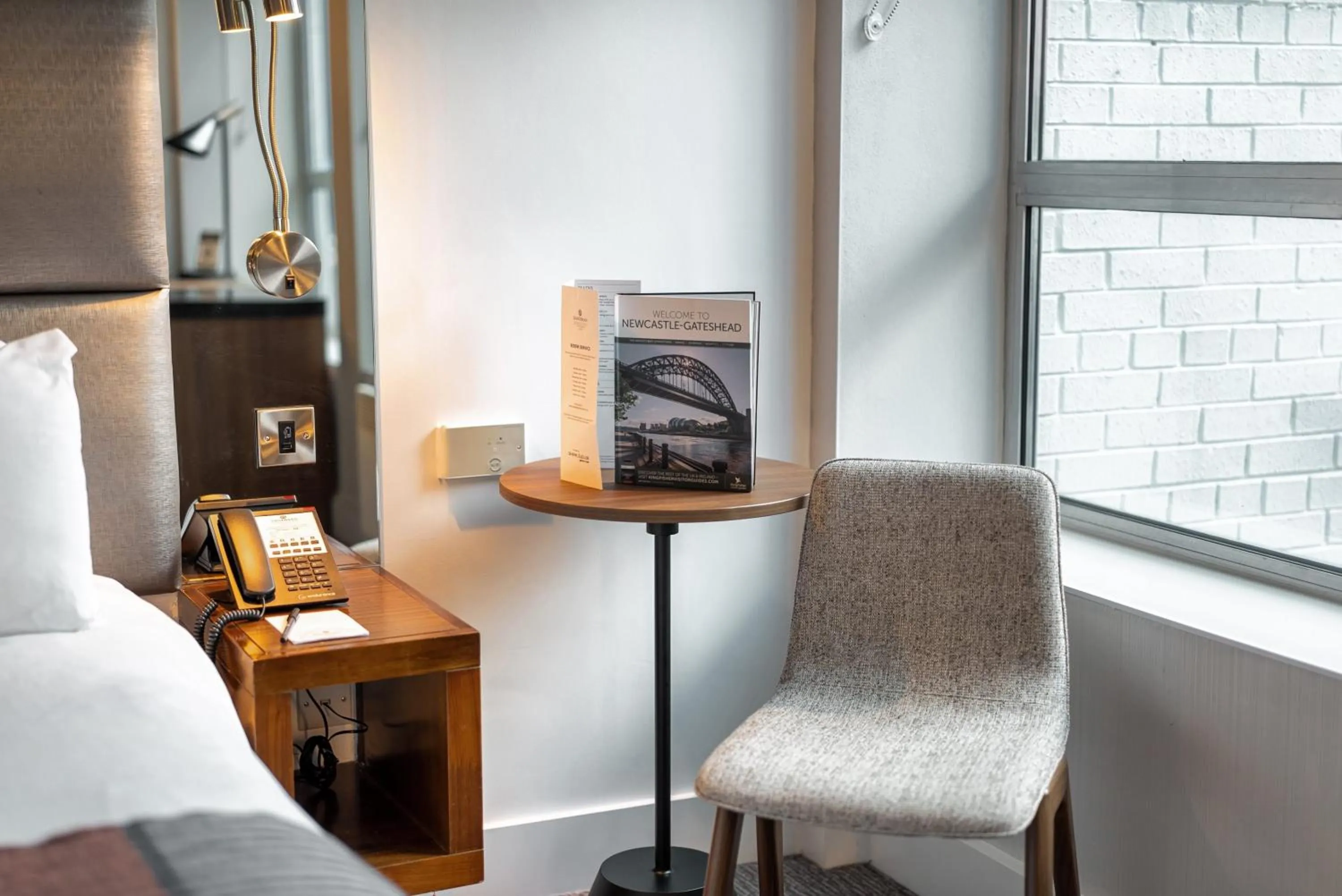 Photo of the whole room in Sandman Signature Newcastle Hotel