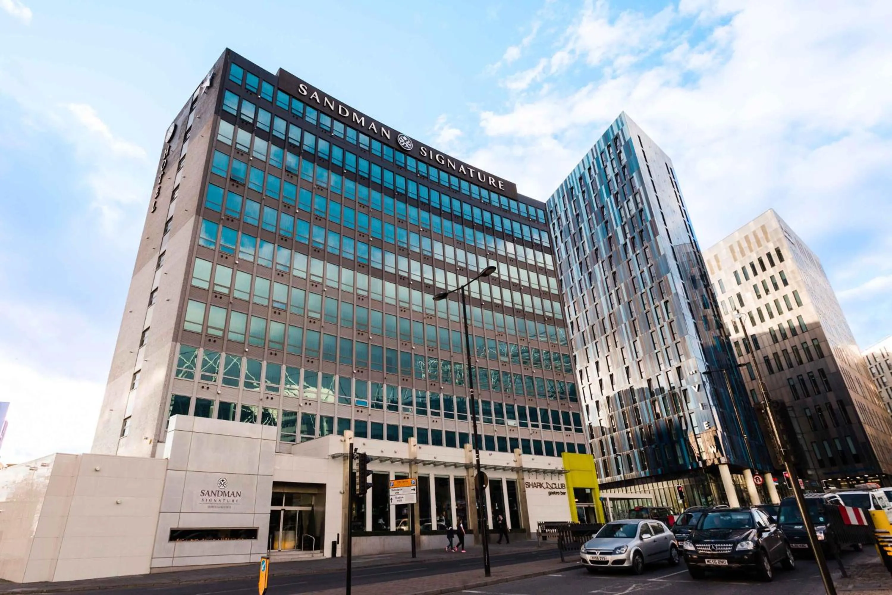 Property building in Sandman Signature Newcastle Hotel