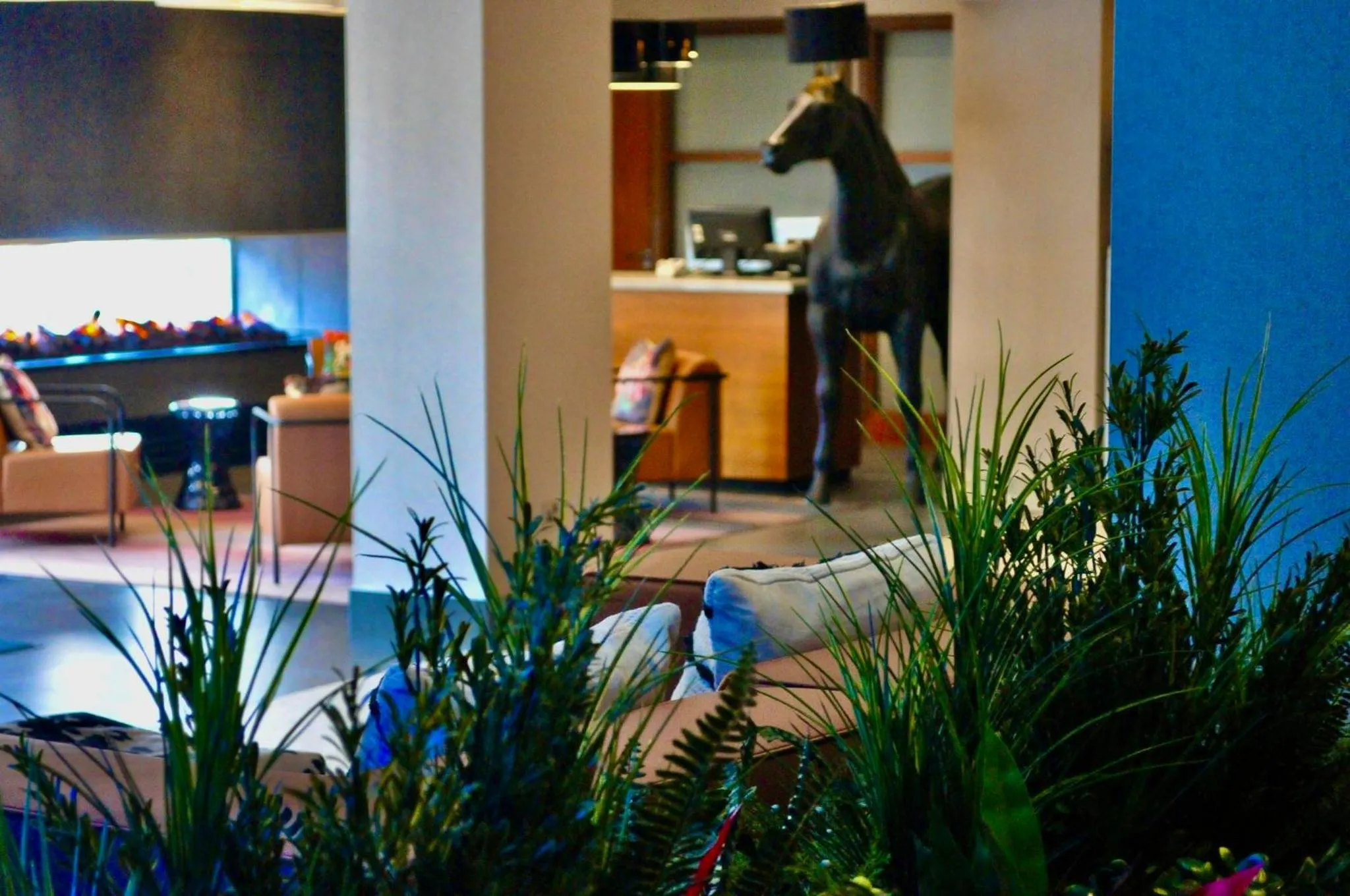 Lobby or reception in Sandman Signature Newcastle Hotel